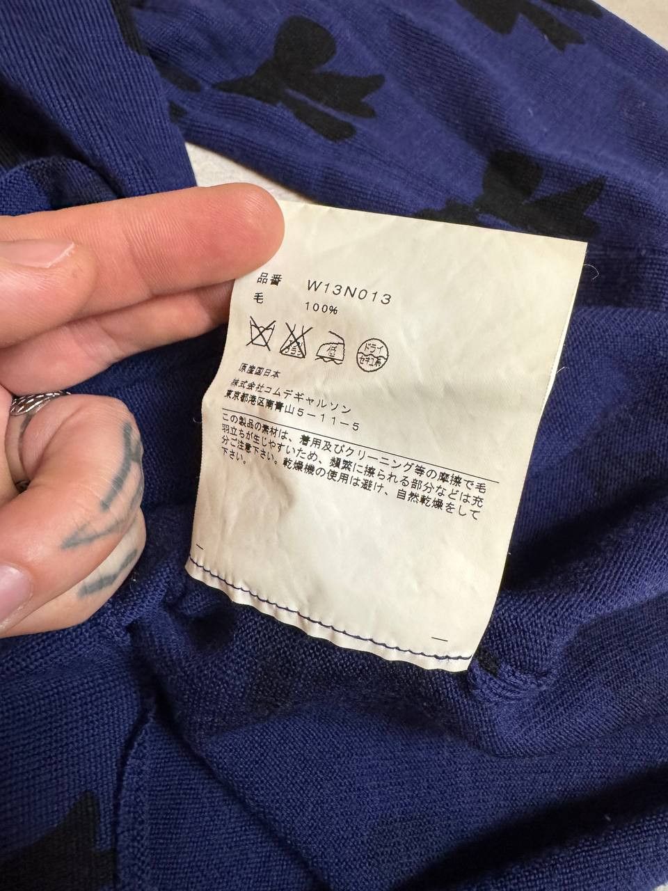 Comme des Garcons Comme des garcons bow wool sweater Size S / US 4 / IT 40 - 6 Thumbnail