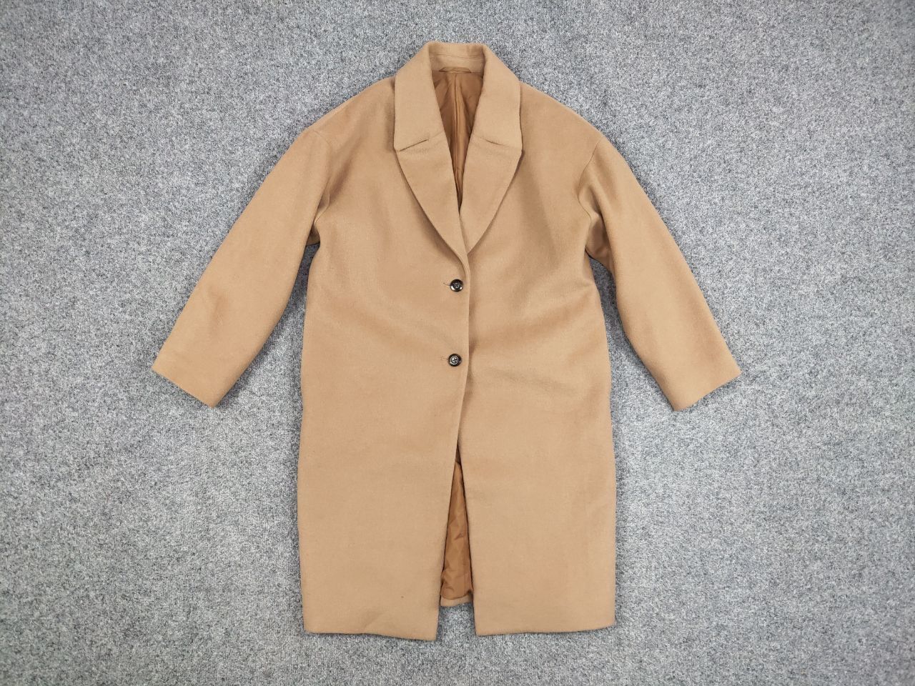 GU GU Japan Wool blend oversize chester Beige Coat Jacket Size S / US 4 / IT 40 - 11 Thumbnail