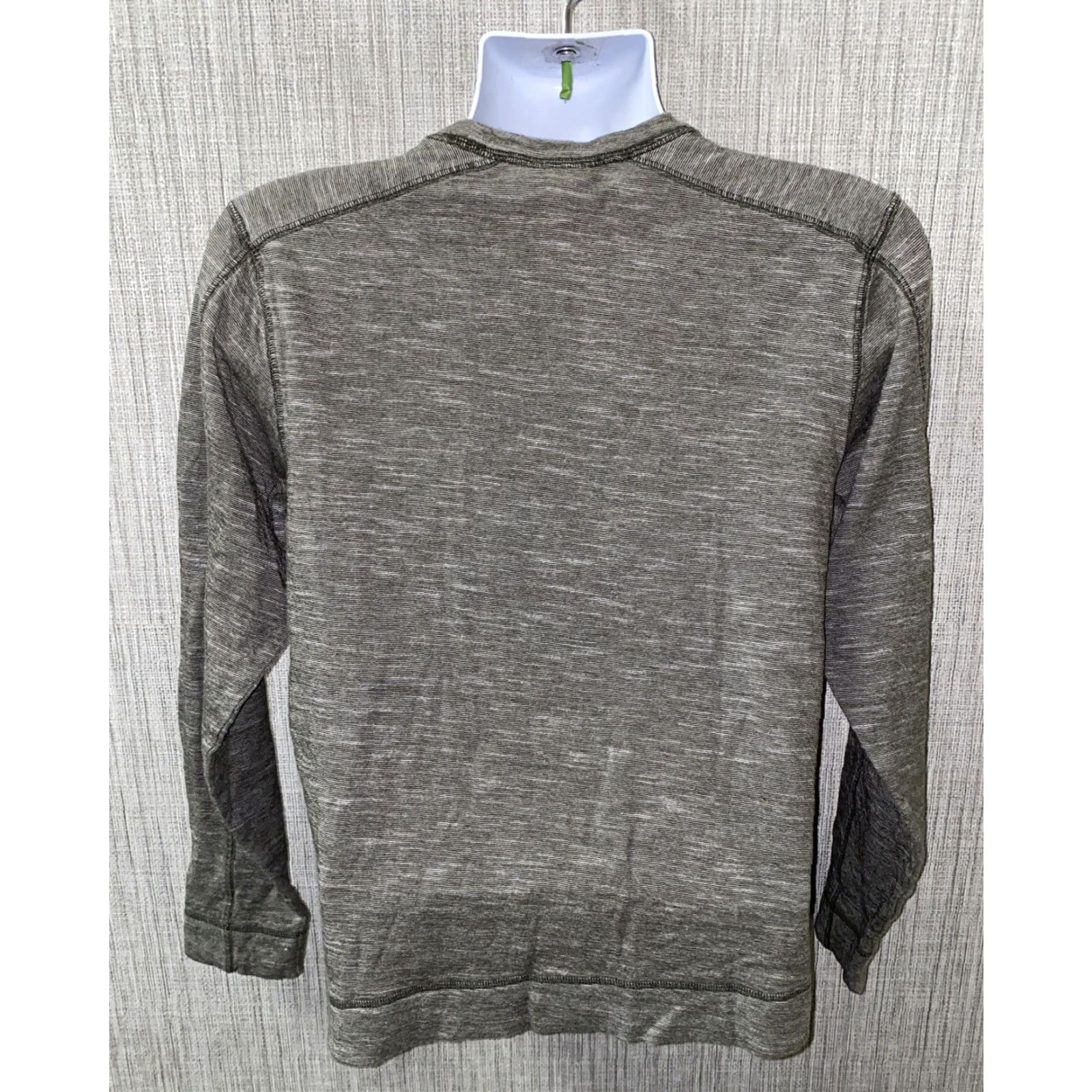The North Face The North Face Mens Long Sleeve T-Shirt Size M Gray Cotton Modal Solid Casual Size US M / EU 48-50 / 2 - 4 Thumbnail