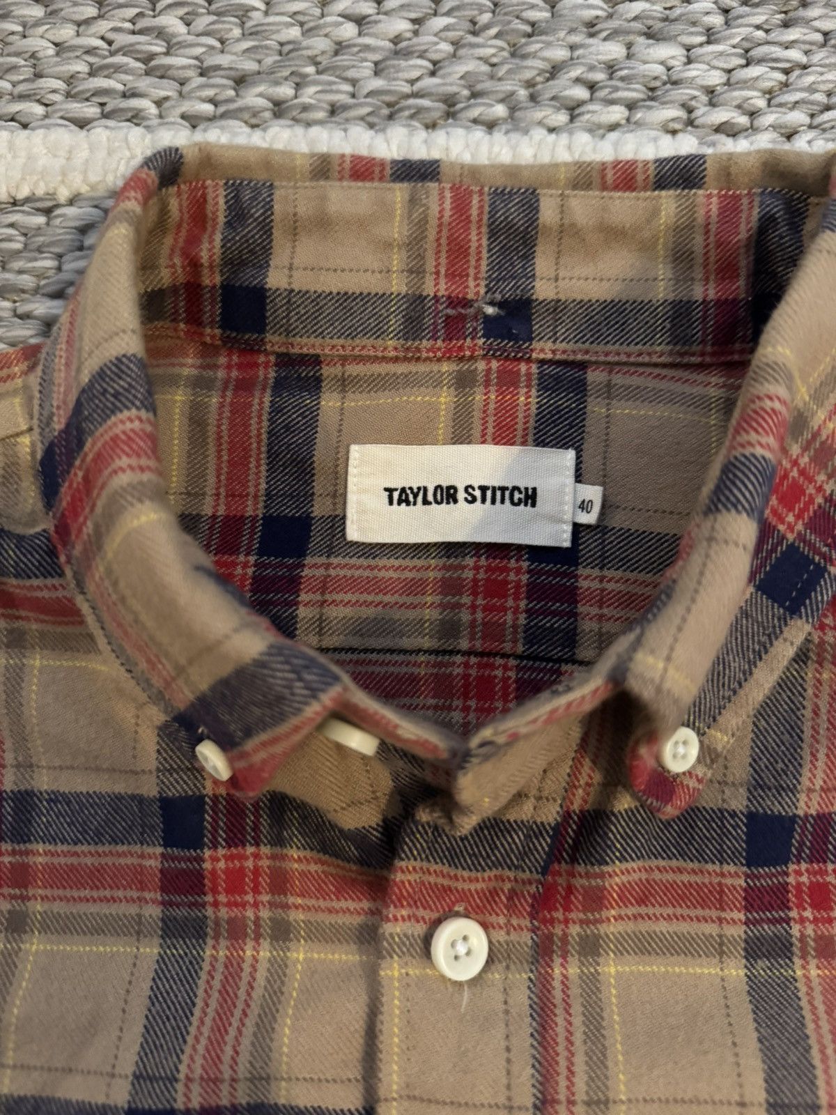 Taylor Stitch Mens organic cotton jack shirt Size US M / EU 48-50 / 2 - 6 Thumbnail