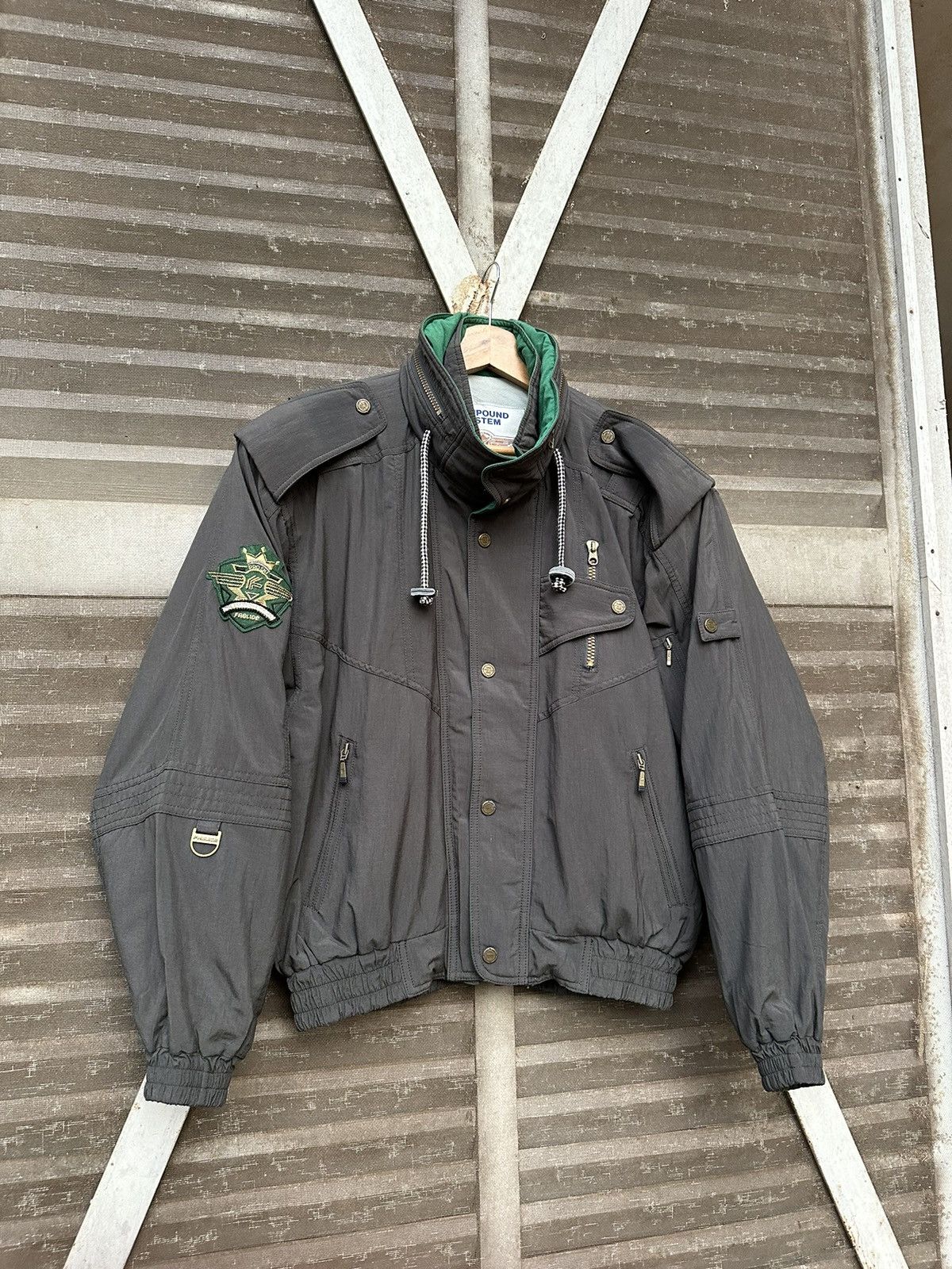 Vintage 🏂VINTAGE FABLICE RARE DESIGN SKI BOMBER JACKET Size US S / EU 44-46 / 1 - 6 Thumbnail