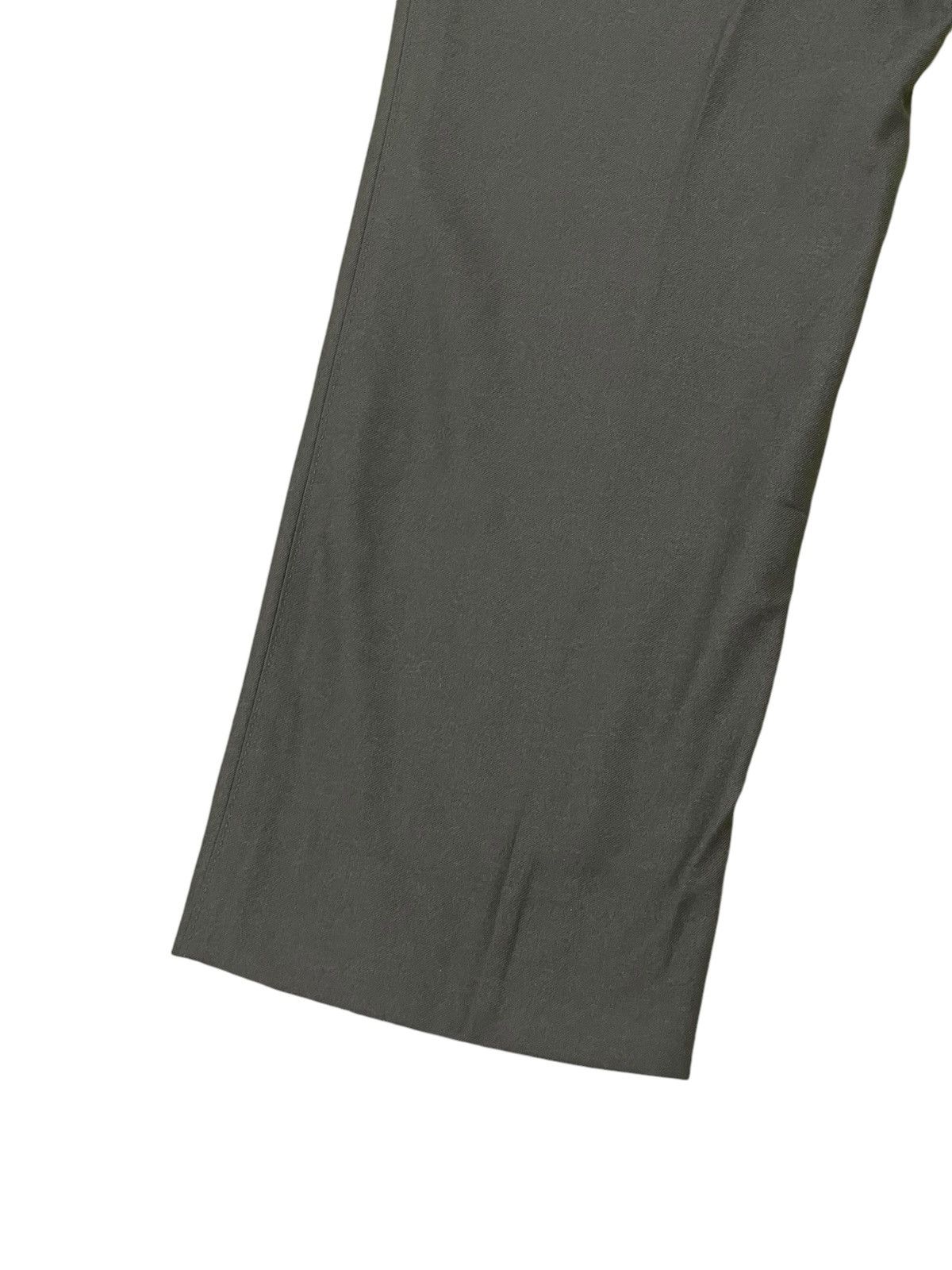 Balenciaga Wide Loose Vtg Balenciaga Paris Wool Trouser 8🟦9 Size US 33 - 15 Thumbnail