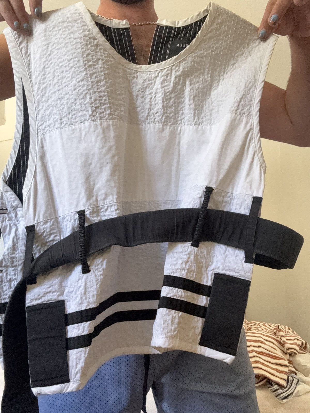 Craig Green Craig Green Graphic Print Vest w/ Wrap Around Size US L / EU 52-54 / 3 - 11 Thumbnail