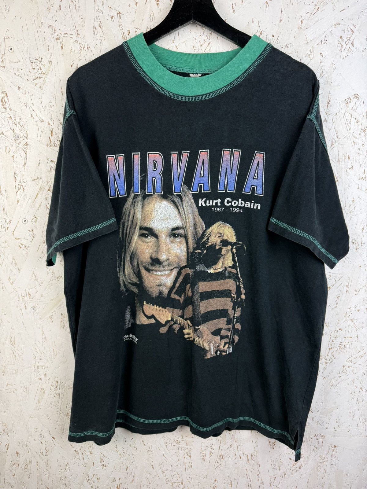 Band Tees × Nirvana × Vintage Vintage Nirvana Nevermind Swirl Euro