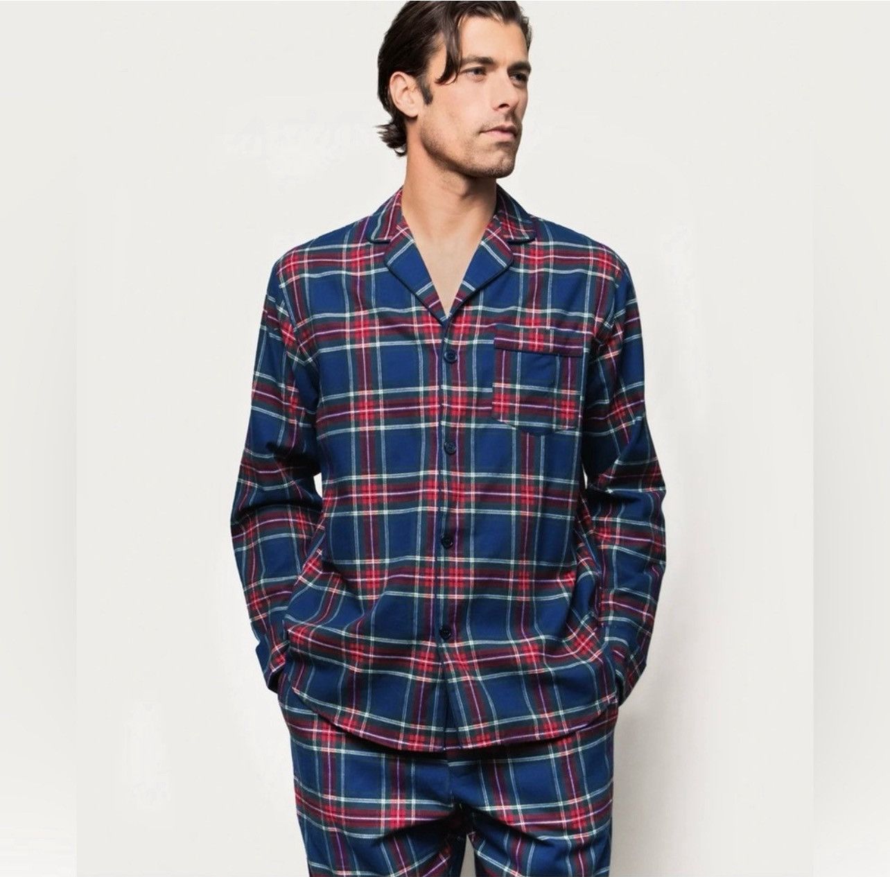 Other Men’s petite plume button down pajama shirt Size US M / EU 48-50 / 2 - 5 Thumbnail