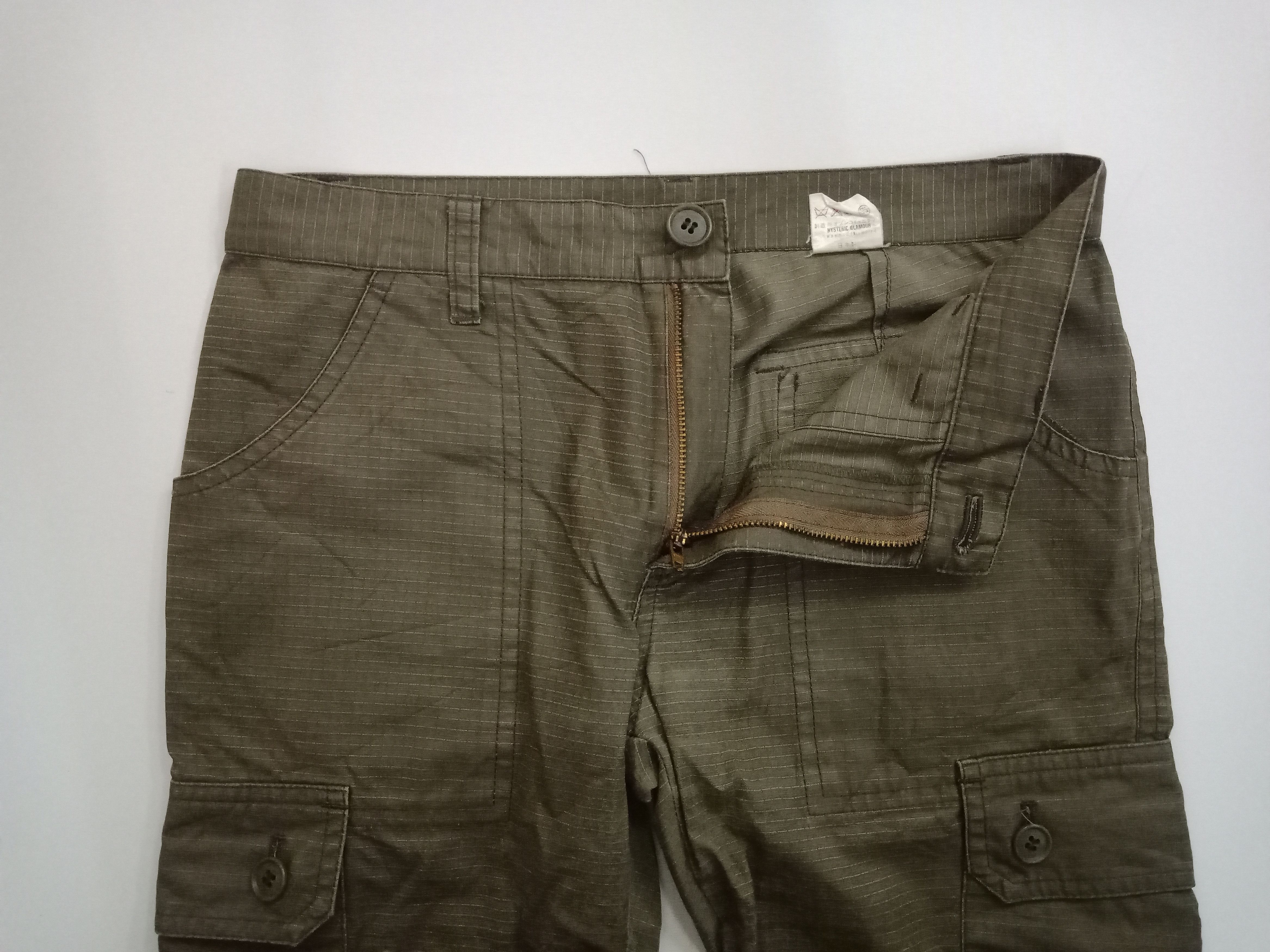 Hysteric Glamour Hysteric Glamour Green Cargo Combat Pants #P1 Size US 29 - 4 Thumbnail