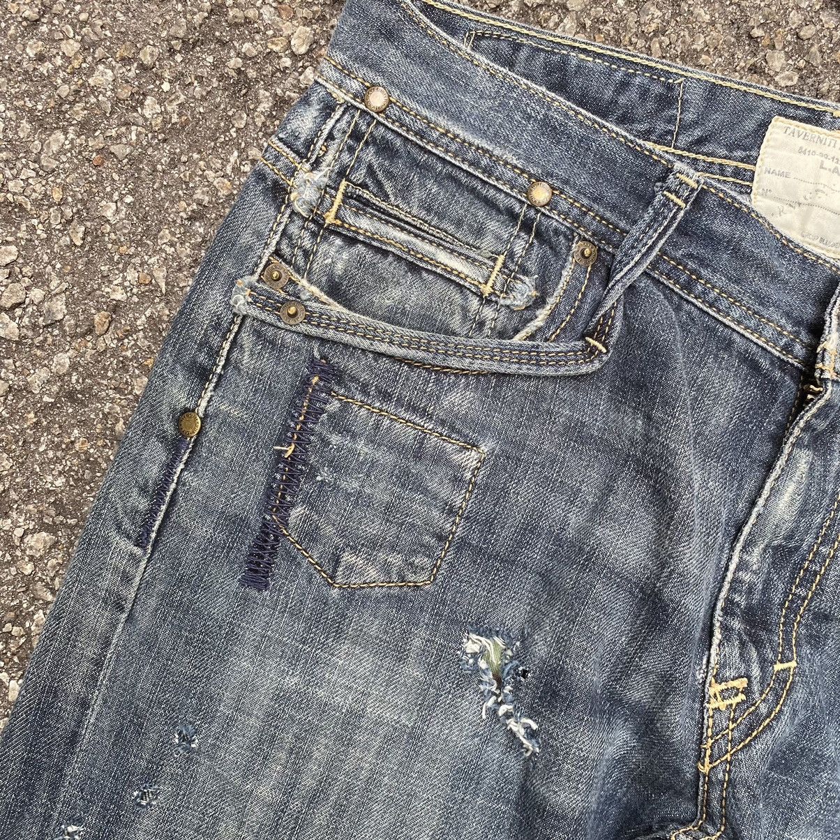 Jimmy Taverniti Flare Jeans Taverniti So Jean by Jimmy Taverniti Distressed Size US 32 / EU 48 - 6 Thumbnail