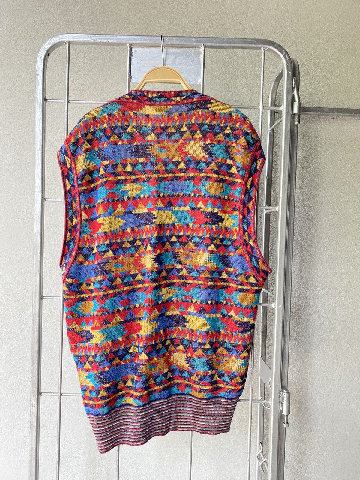 Missoni Missoni multicolor knitted vest Size US XL / EU 56 / 4 - 2 Thumbnail