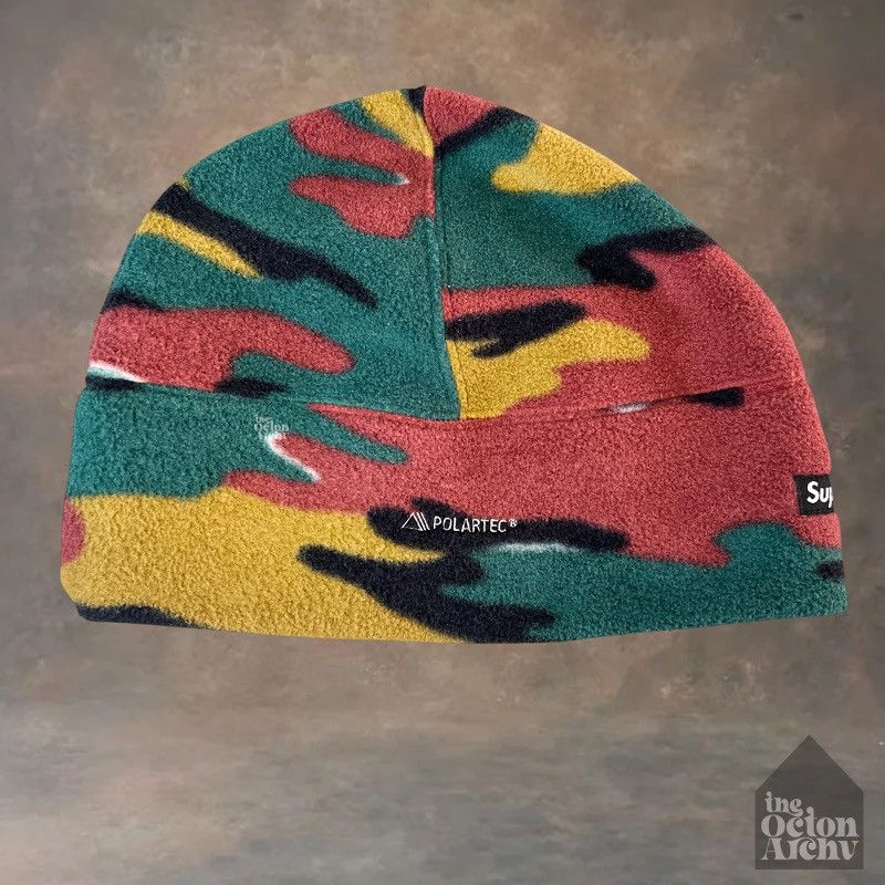 Supreme Supreme Polartec® Beanie 'Camo' FW23BN18 One Size Pre-Owned Size ONE SIZE - 5 Thumbnail