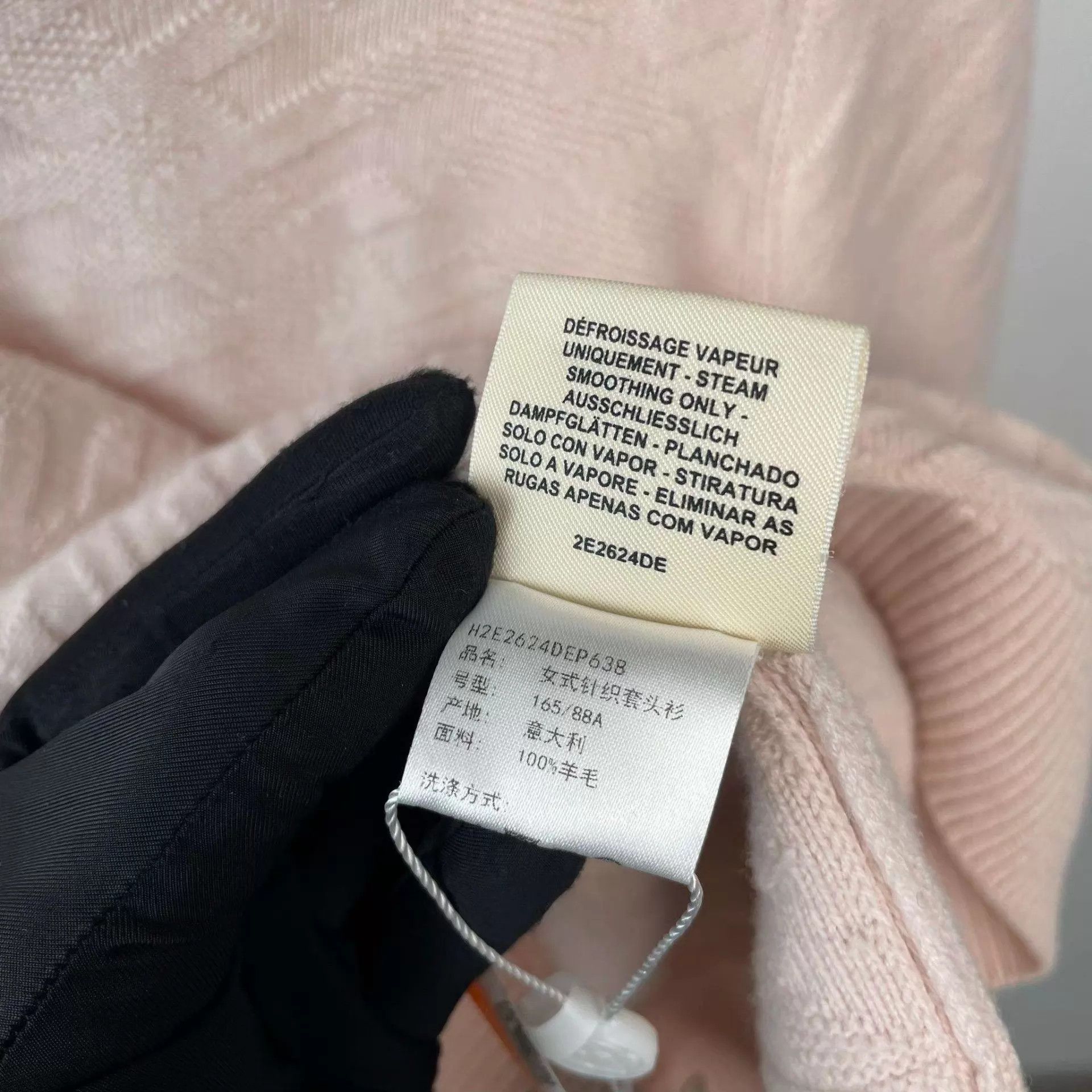 Hermes Hermès Pink Knit Sweater 38 260314YXYHR02 Size S / US 4 / IT 40 - 5 Thumbnail