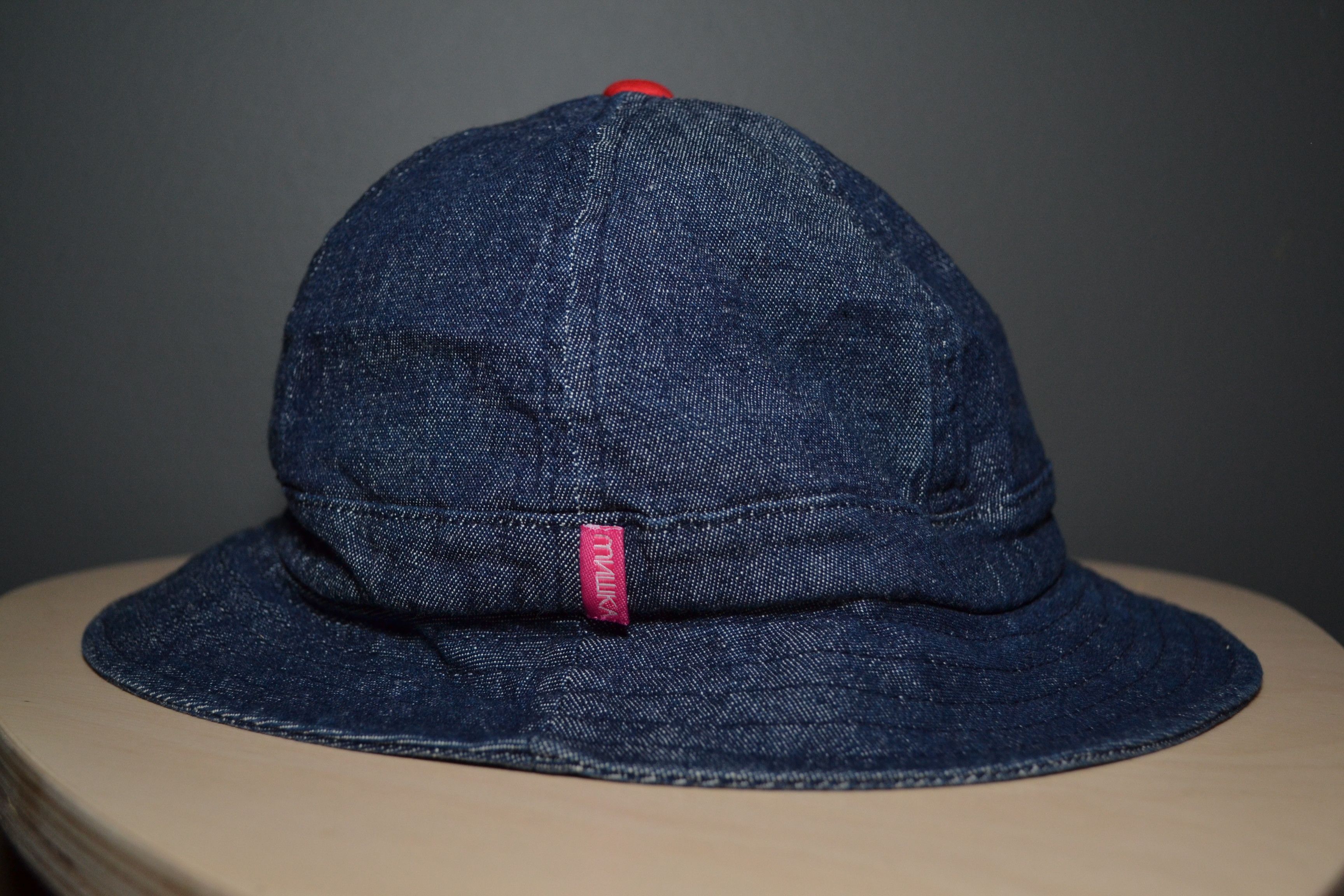Mishka Mishka Мишка Denim Bucket Hat Logo Size ONE SIZE - 5 Thumbnail