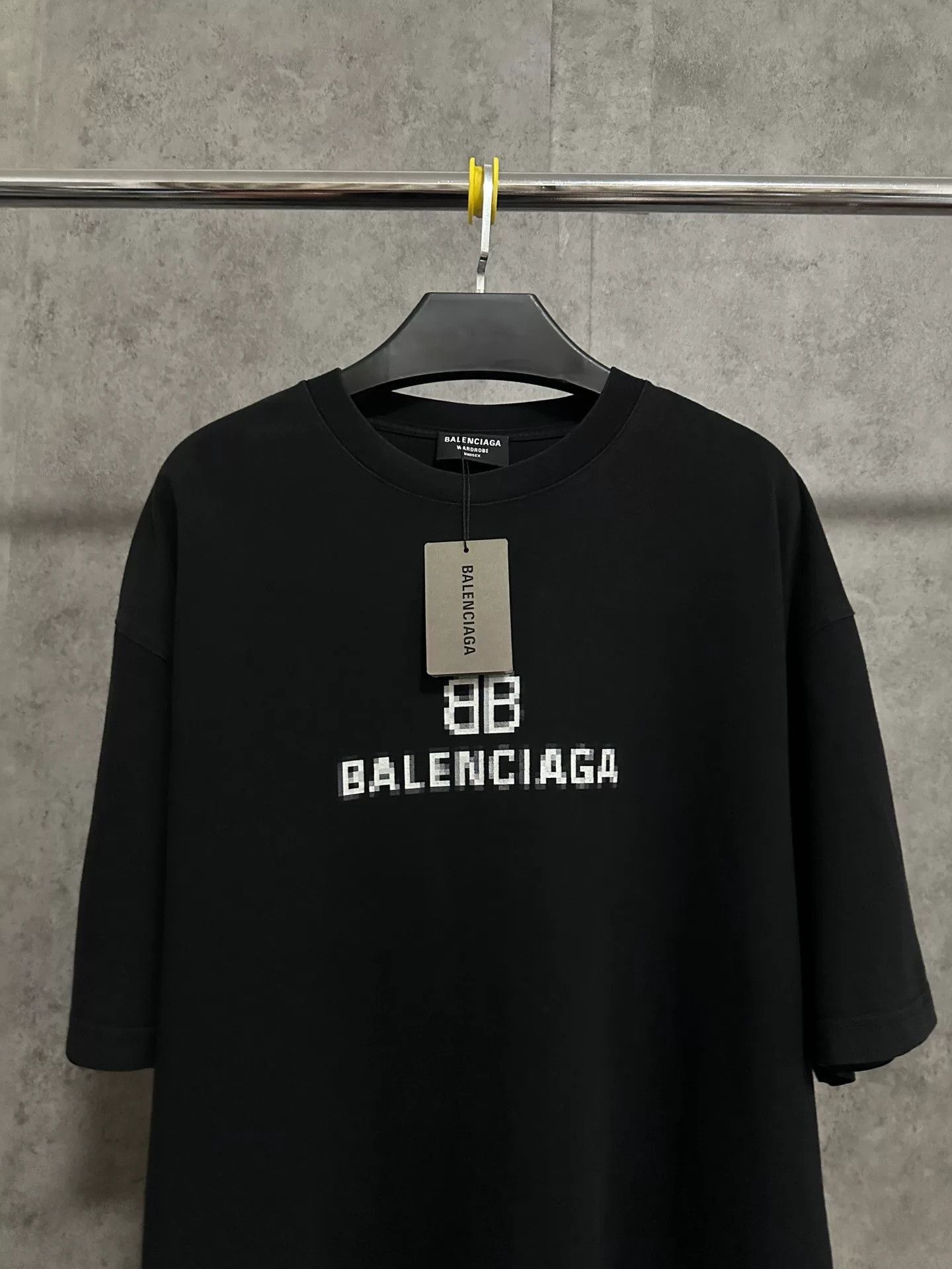 Balenciaga Balenciaga Double B Mosaic Short Sleeve T-shirt Size US XL / EU 56 / 4 - 2 Thumbnail