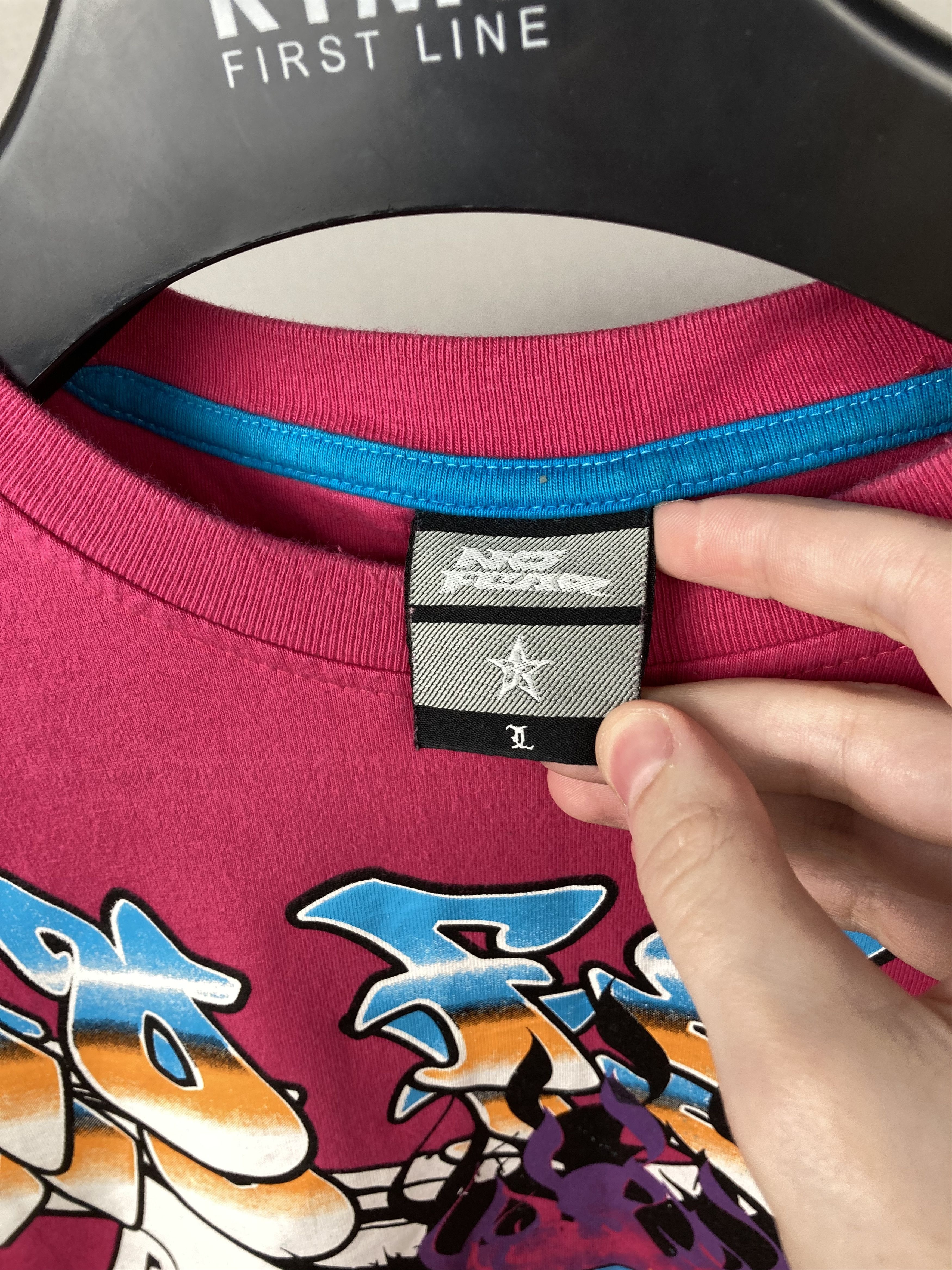 Japanese Brand NO FEAR Y2K Tatoo Graffiti Style Big Logo Crewneck T Shirt Size US M / EU 48-50 / 2 - 4 Thumbnail