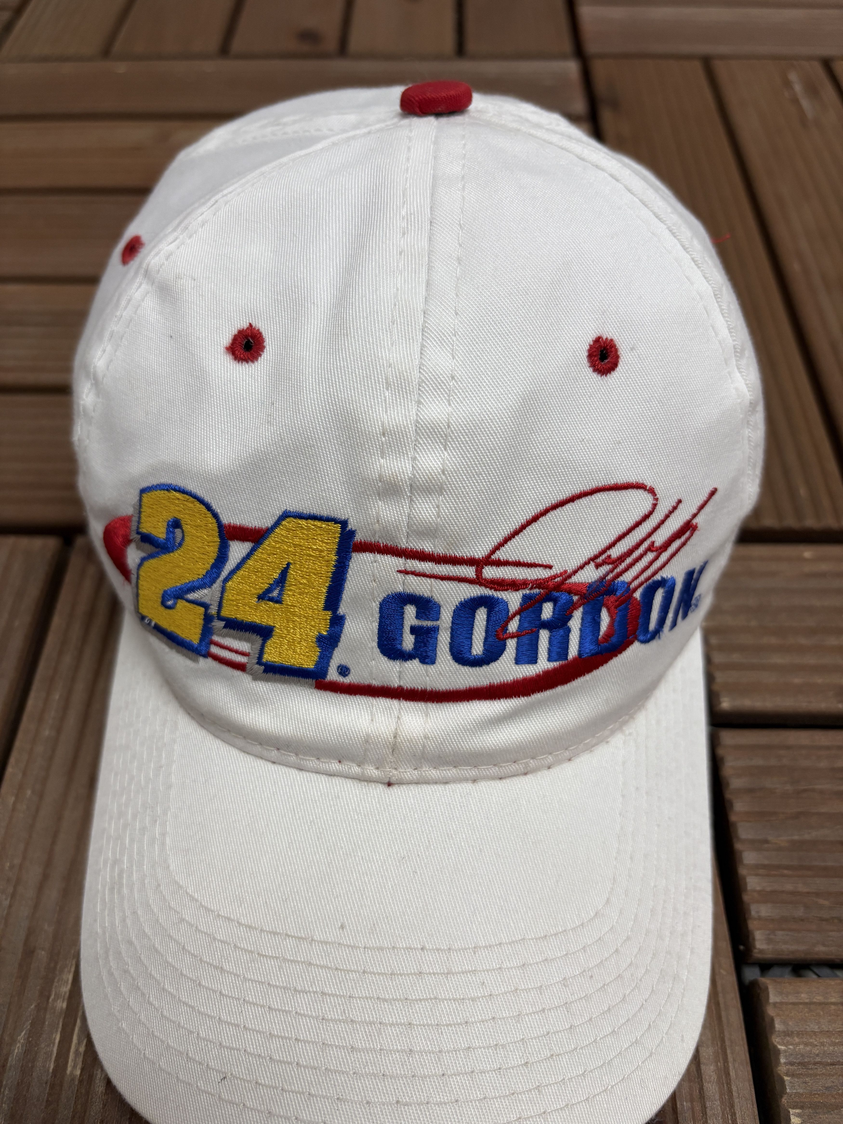 Vintage Jeff Gordon Racing NASCAR Vintage Snap Back Hat Size ONE SIZE - 3 Thumbnail