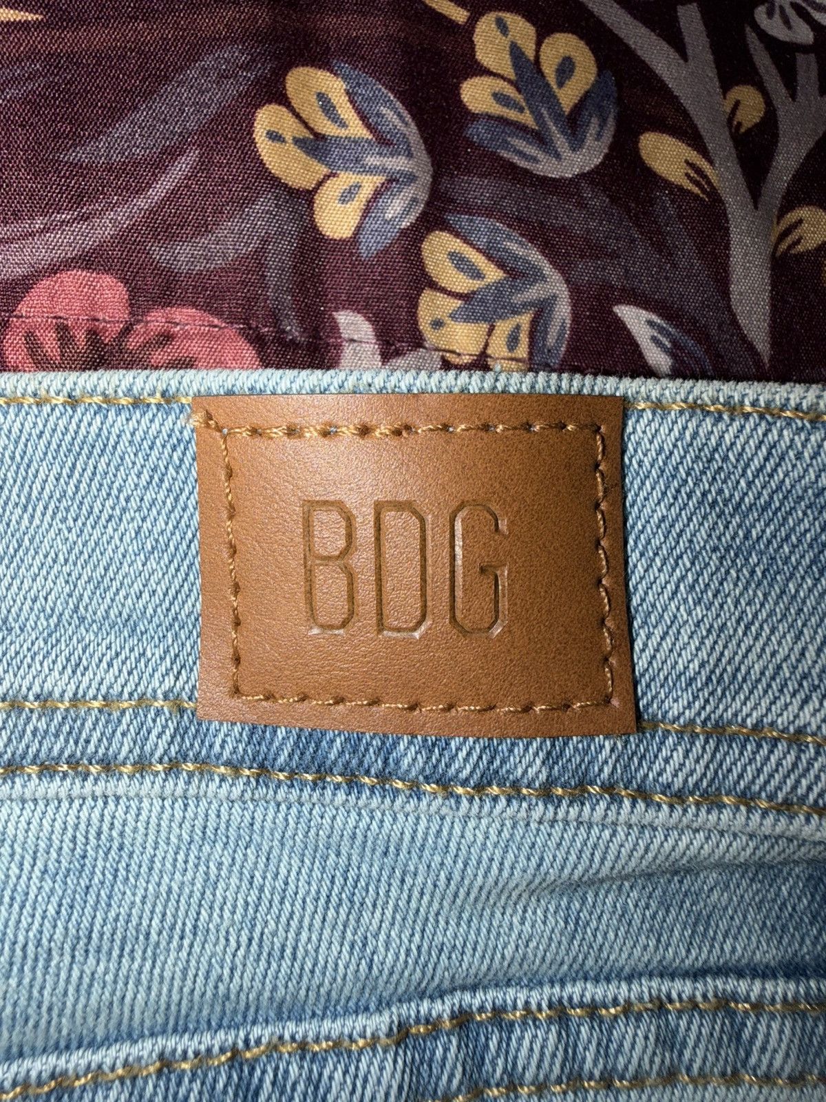 Bdg Distressed Skinny Stretch Jean Size US 34 / EU 50 - 9 Thumbnail