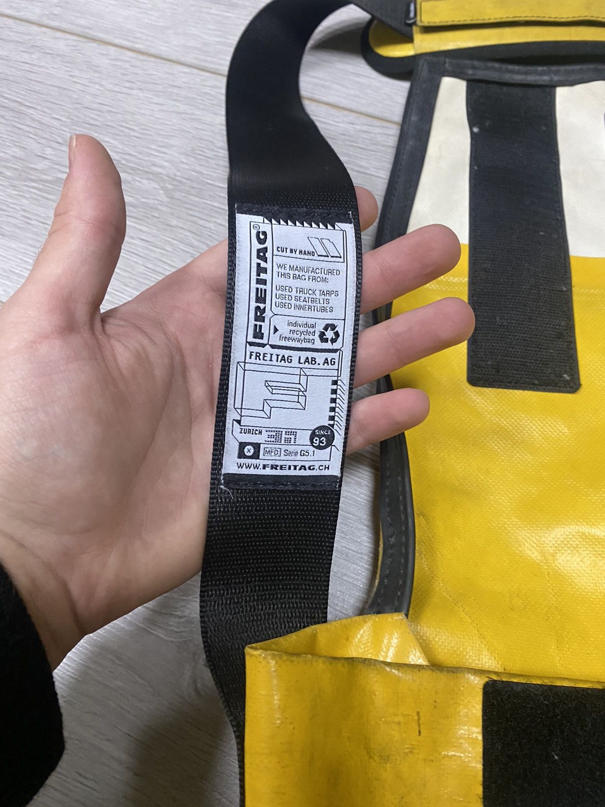 Freitag Freitag🇨🇭X 3 in 1 recycle ♻️ waterproof vintage Zurich bag Size ONE SIZE - 6 Thumbnail