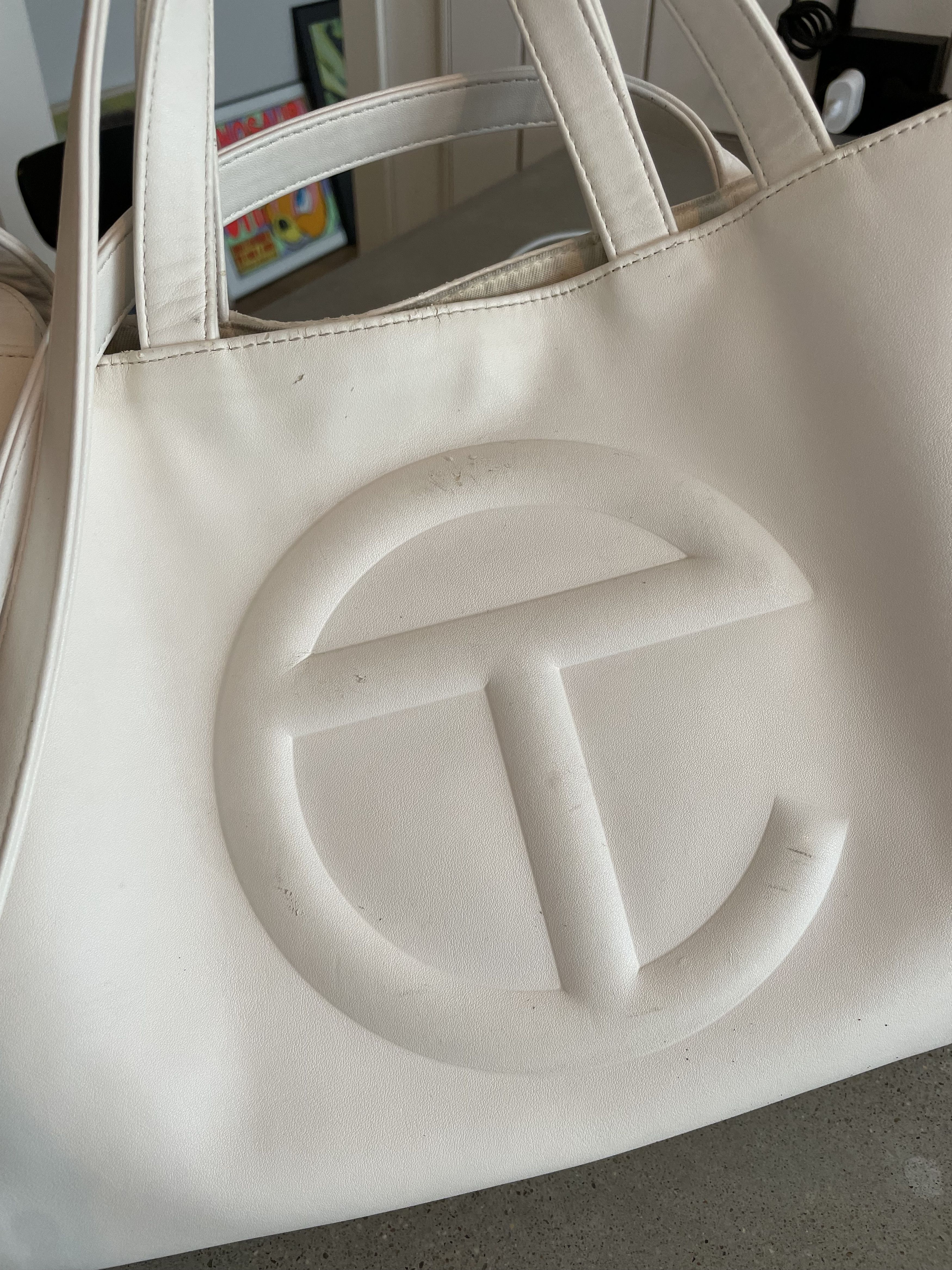 Telfar Medium Shopper White Size ONE SIZE - 2 Thumbnail