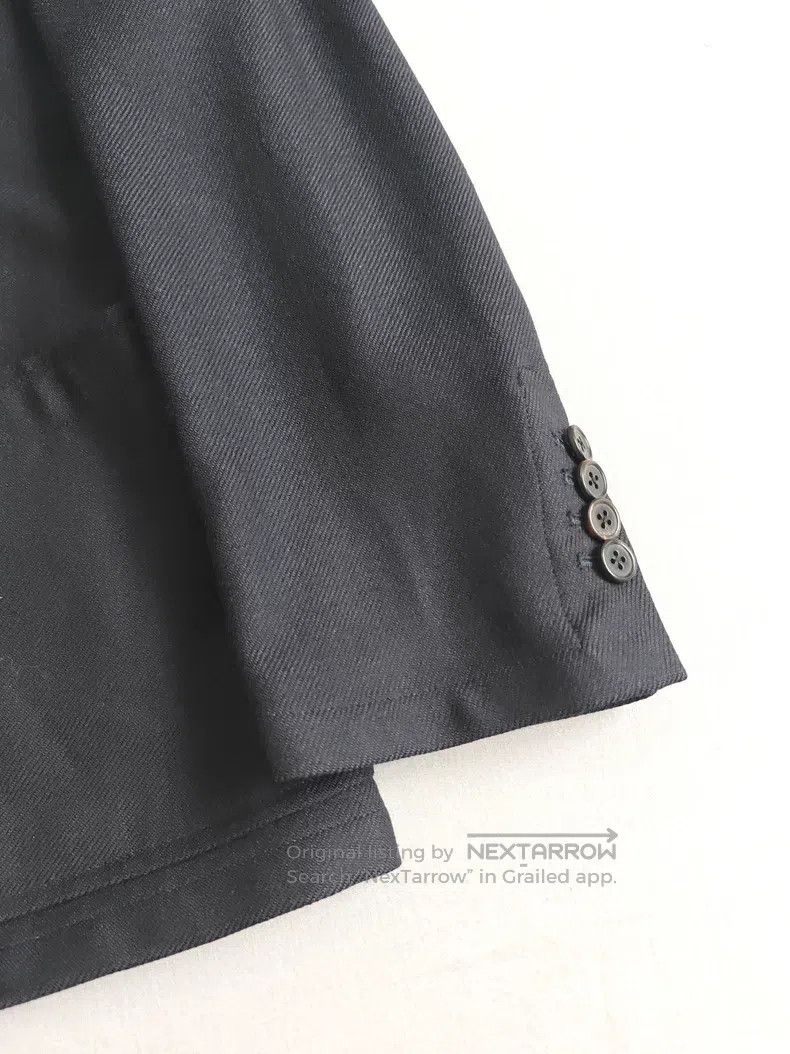 Other Hermes Wool suit jacket coat, dark blue, 100% wool fabric, Size 52R - 8 Thumbnail