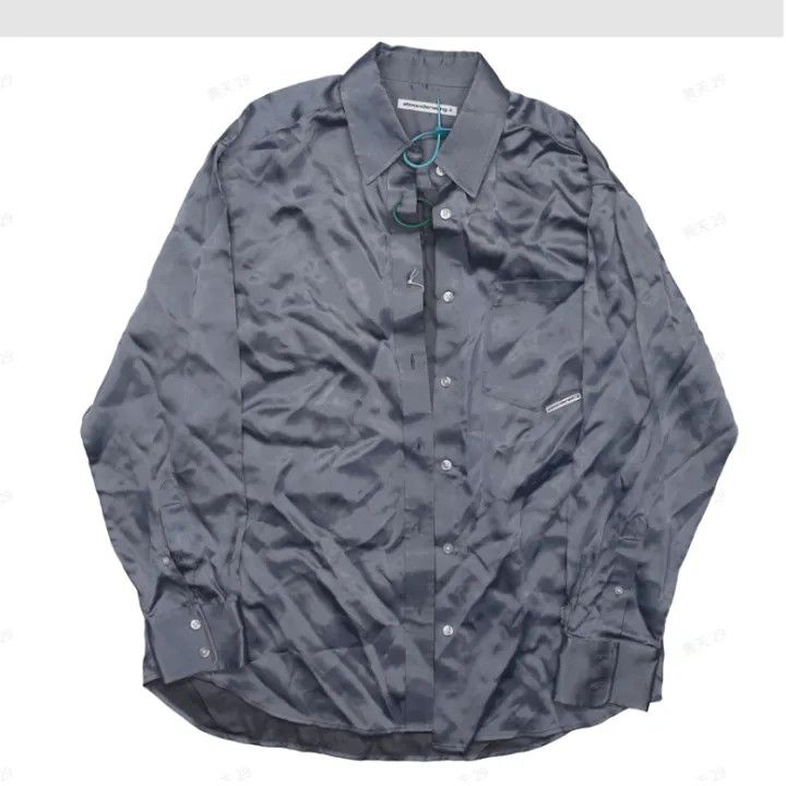 Alexander Wang Alexander Wang Classic Loose Fit Long Sleeve Shirt 0079 Size S / US 4 / IT 40 - 1 Thumbnail