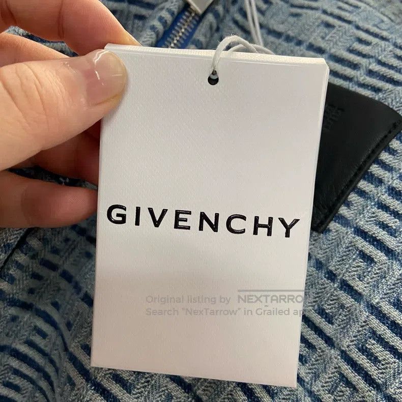 Givenchy Givenchy Washed Full Print Logo Hooded Jacket Size US S / EU 44-46 / 1 - 4 Thumbnail