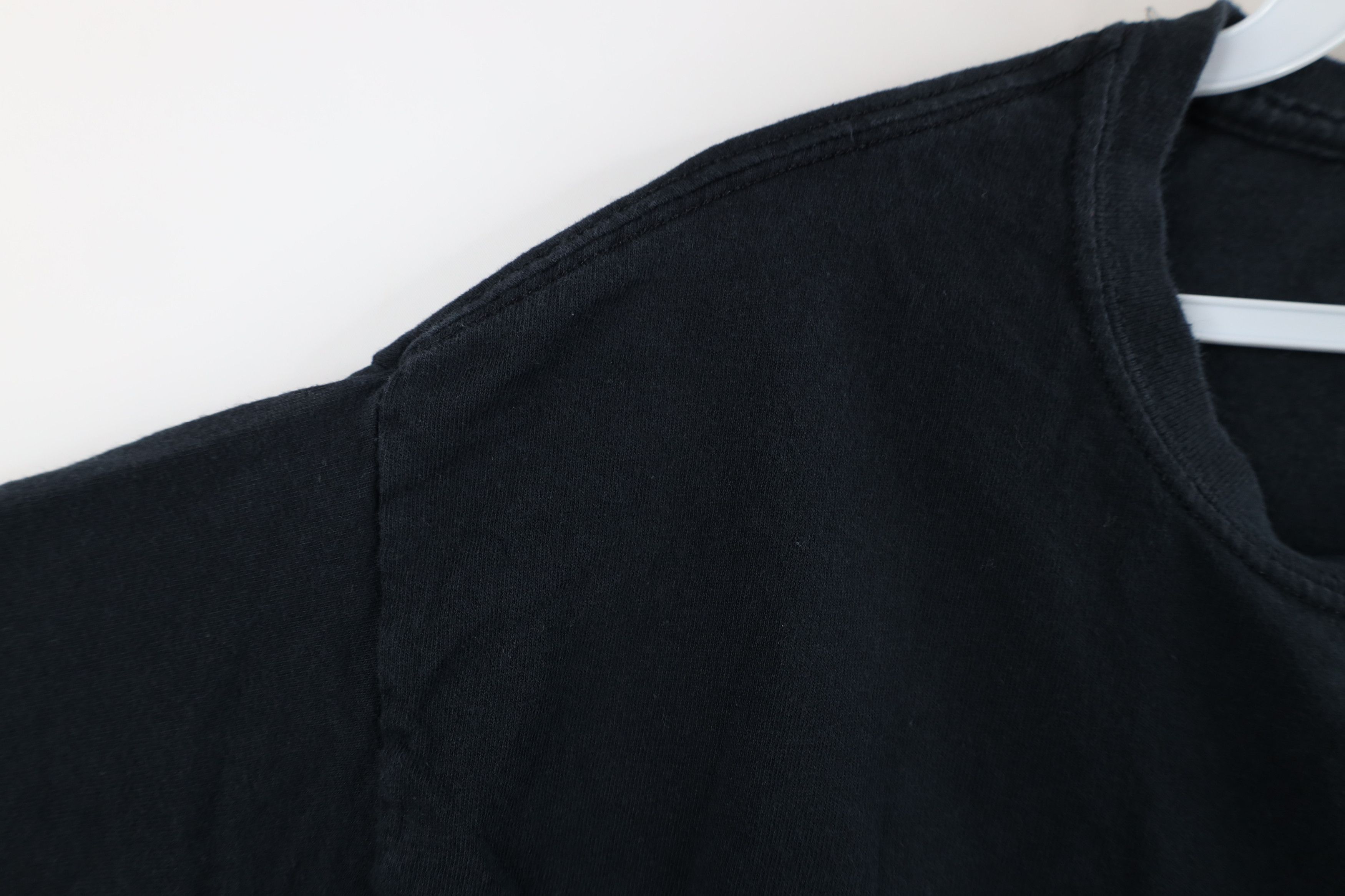 Vintage Vintage 90s Streetwear Cotton Short Sleeve T-Shirt Black Size US L / EU 52-54 / 3 - 5 Thumbnail