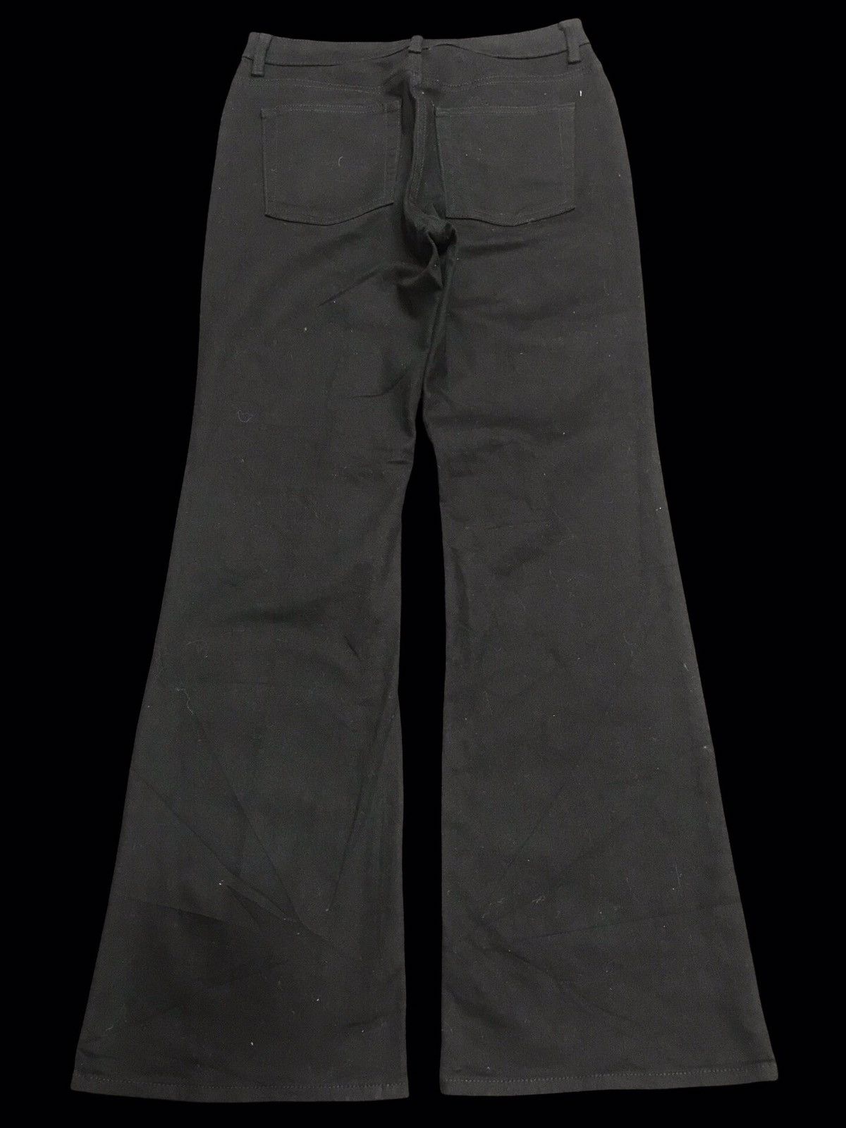 GU 💥FLARE💥GU SUPERBLACK STRETCHABLE FLARE DENIM F95 Size US 29 - 2 Thumbnail