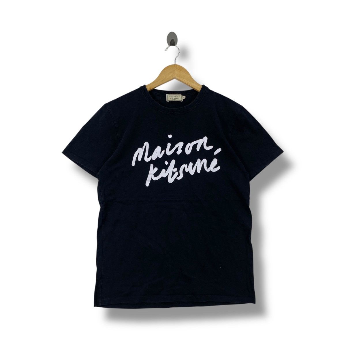 Maison Kitsune MAISON KITSUNE Logo Graphic Tee Shirt Size US M / EU 48-50 / 2 - 1 Thumbnail