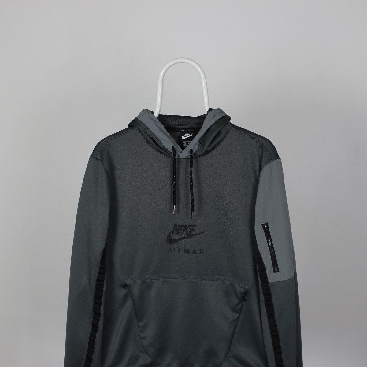 Nike Nike air max hoodie men sport S gray Size US S / EU 44-46 / 1 - 7 Thumbnail