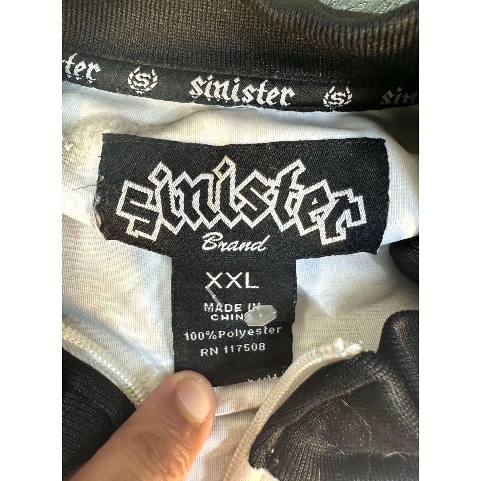 J Brand Y2K Sinister Brand Full Zip Track Jacket XXL Men Black Snake Back Graphic 2XL Windbreaker Vintage Size US XXL / EU 58 / 5 - 3 Thumbnail
