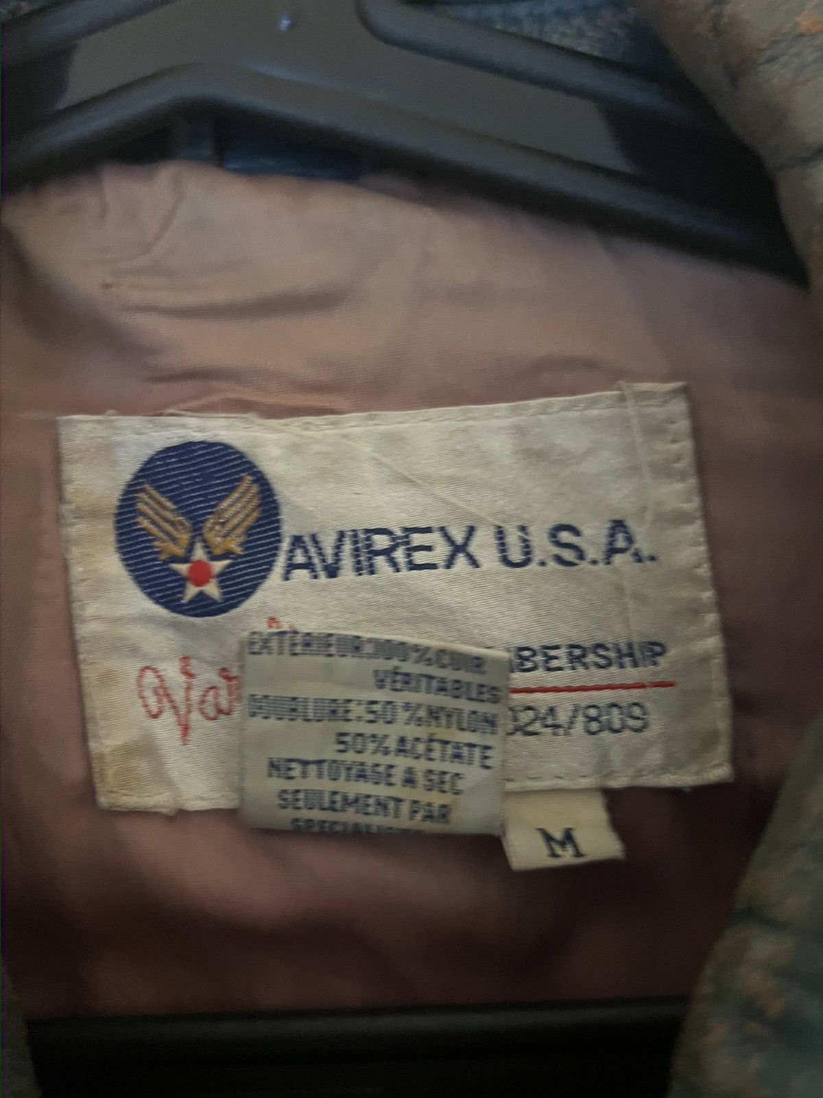 Avirex × Vintage Avirex Leather Jacket Size US M / EU 48-50 / 2 - 6 Thumbnail