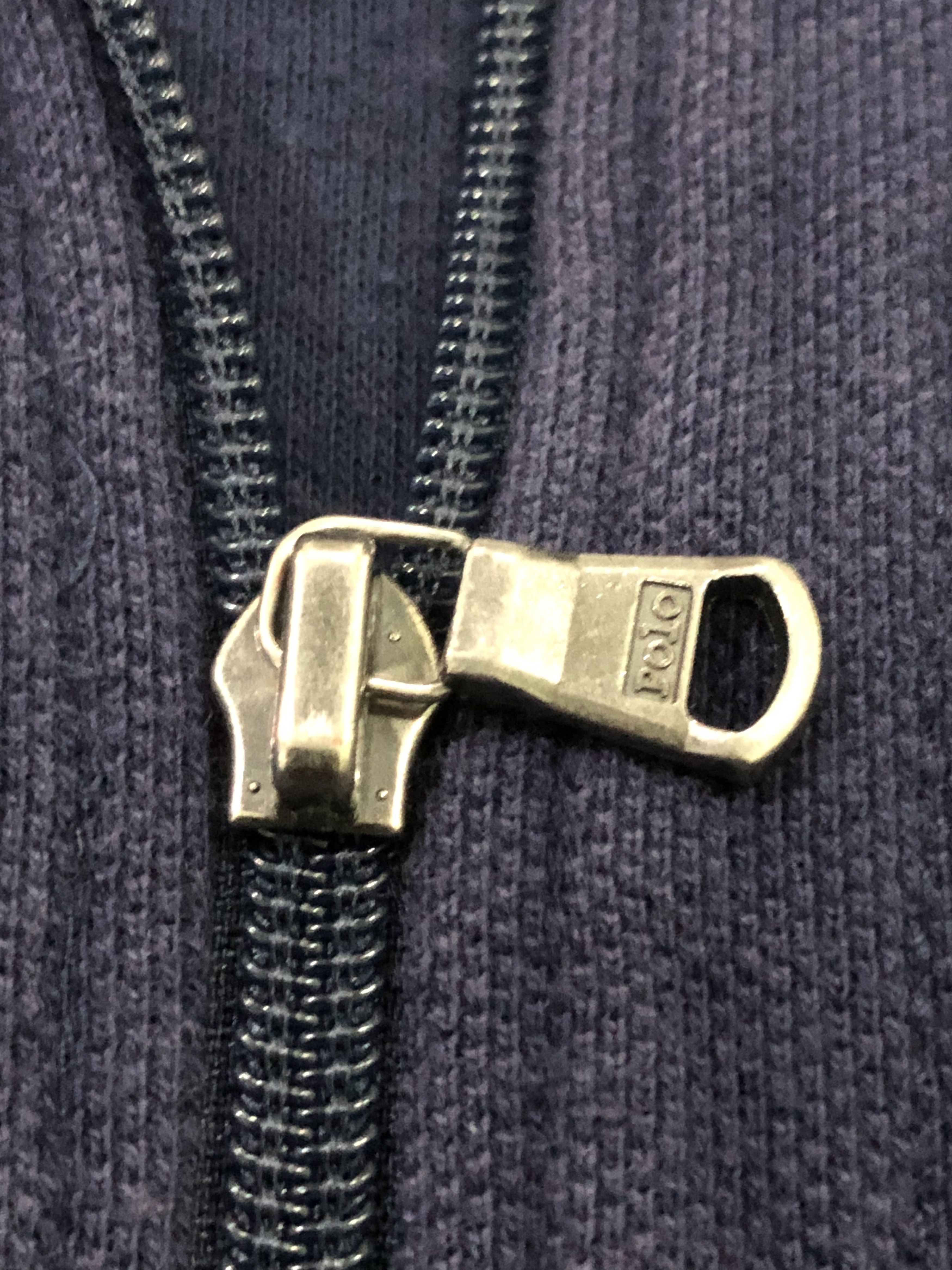 Polo Ralph Lauren Vintage Ralph Lauren Big Pony Zip-Up Jacket Navy Blue Size US M / EU 48-50 / 2 - 6 Thumbnail