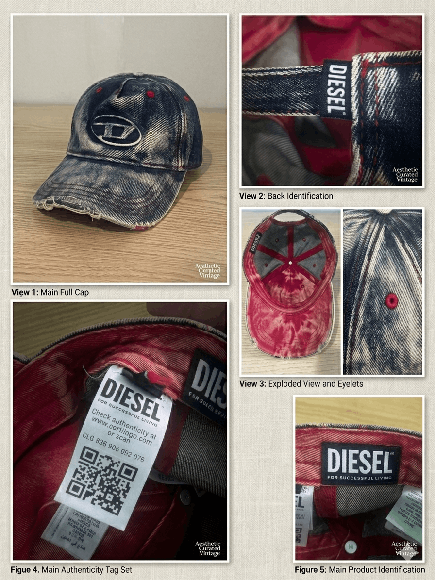 Diesel Diesel Cap C-Seymon Size ONE SIZE - 2 Thumbnail