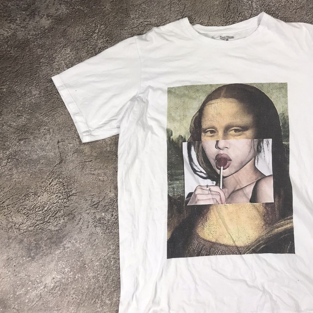Vintage Vintage Y2K Mona Lisa Graphic Tee Streetwear Art Print XL Size US XL / EU 56 / 4 - 4 Thumbnail
