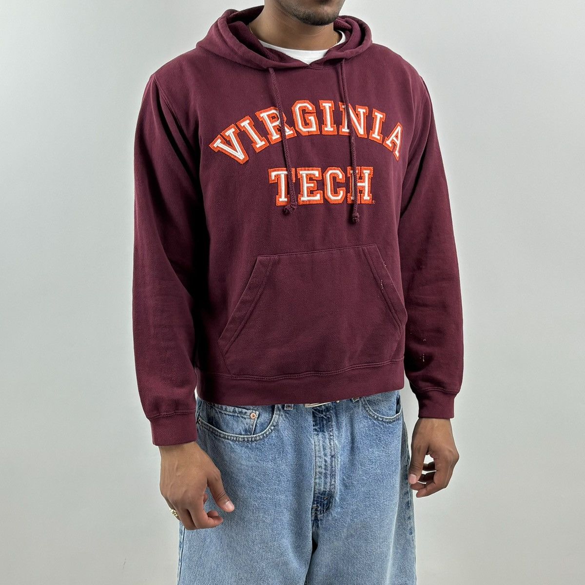 Other vintage Y2K VIRGINIA TECH UNIVERSITY College Spellout hoodie Size US M / EU 48-50 / 2 - 5 Thumbnail