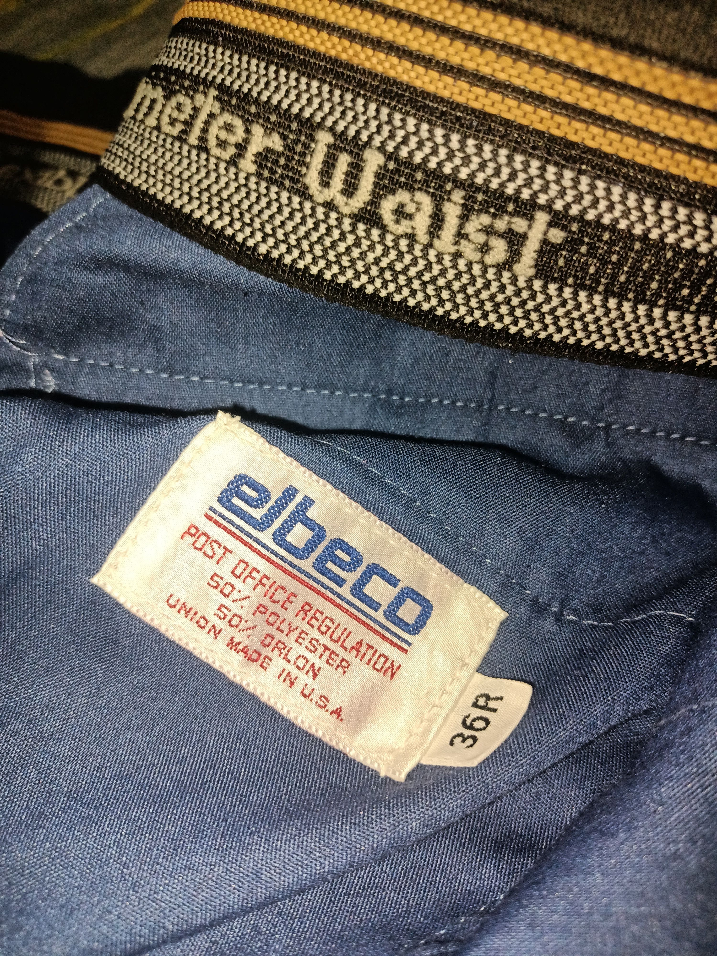 Vintage ELBECO USA MEN VINTAGE UNIFORM / CASUAL PANTS Size US 36 / EU 52 - 1 Thumbnail
