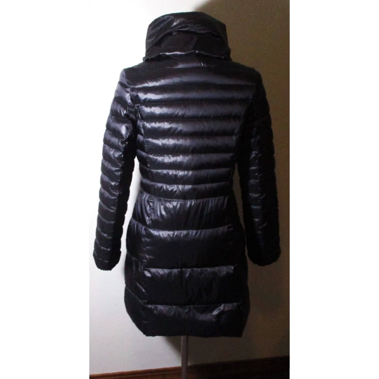 Bebe BEBE Purple Full Zip Puffer Insulated Coat Womens S High Collar Nylon Blend Lining Polyester All Seasons Jacket Trending Size S / US 4 / IT 40 - 5 Thumbnail