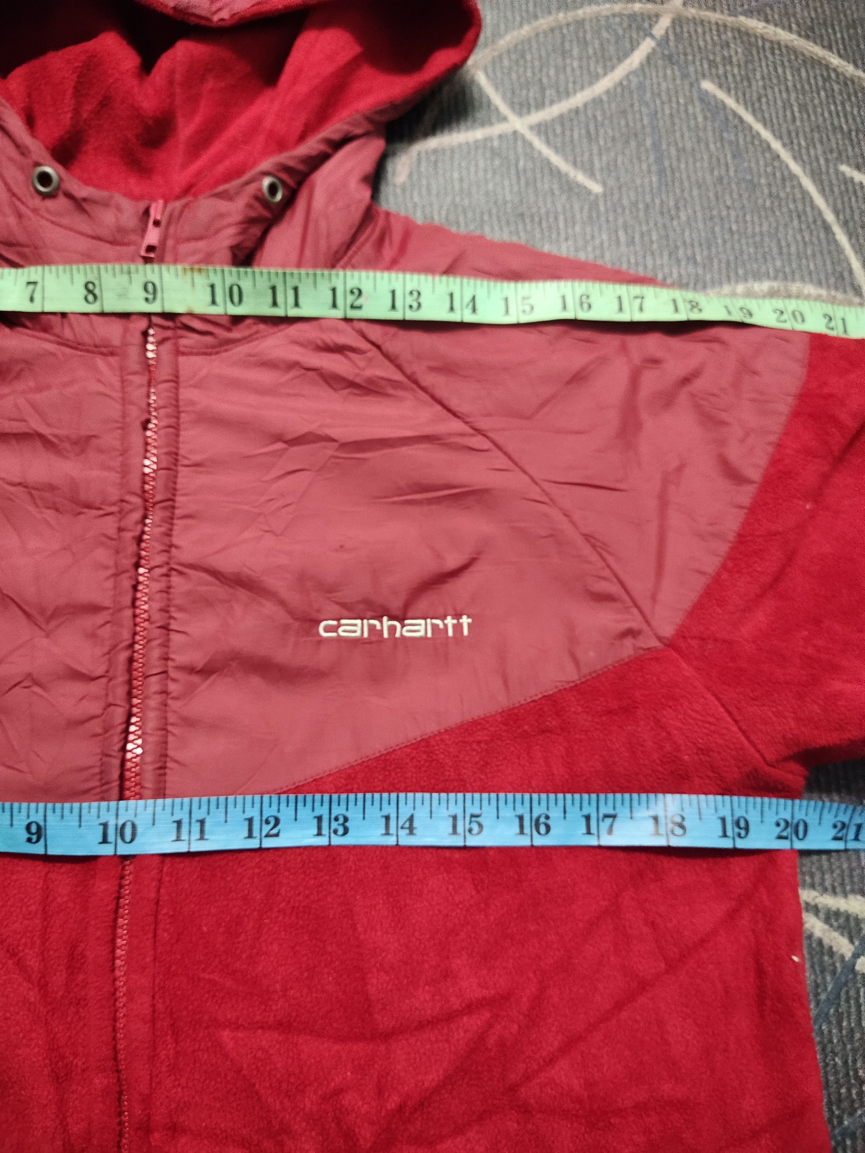 Carhartt Carhartt Red Hoodies Sweater Size US M / EU 48-50 / 2 - 9 Thumbnail