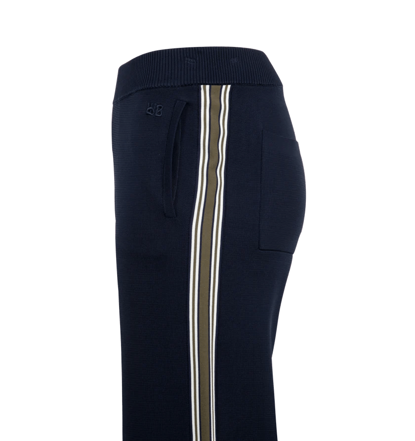 Wales Bonner o1h1sh10525 Tide Track Pant in Navy Blue Size US 36 / EU 52 - 3 Thumbnail