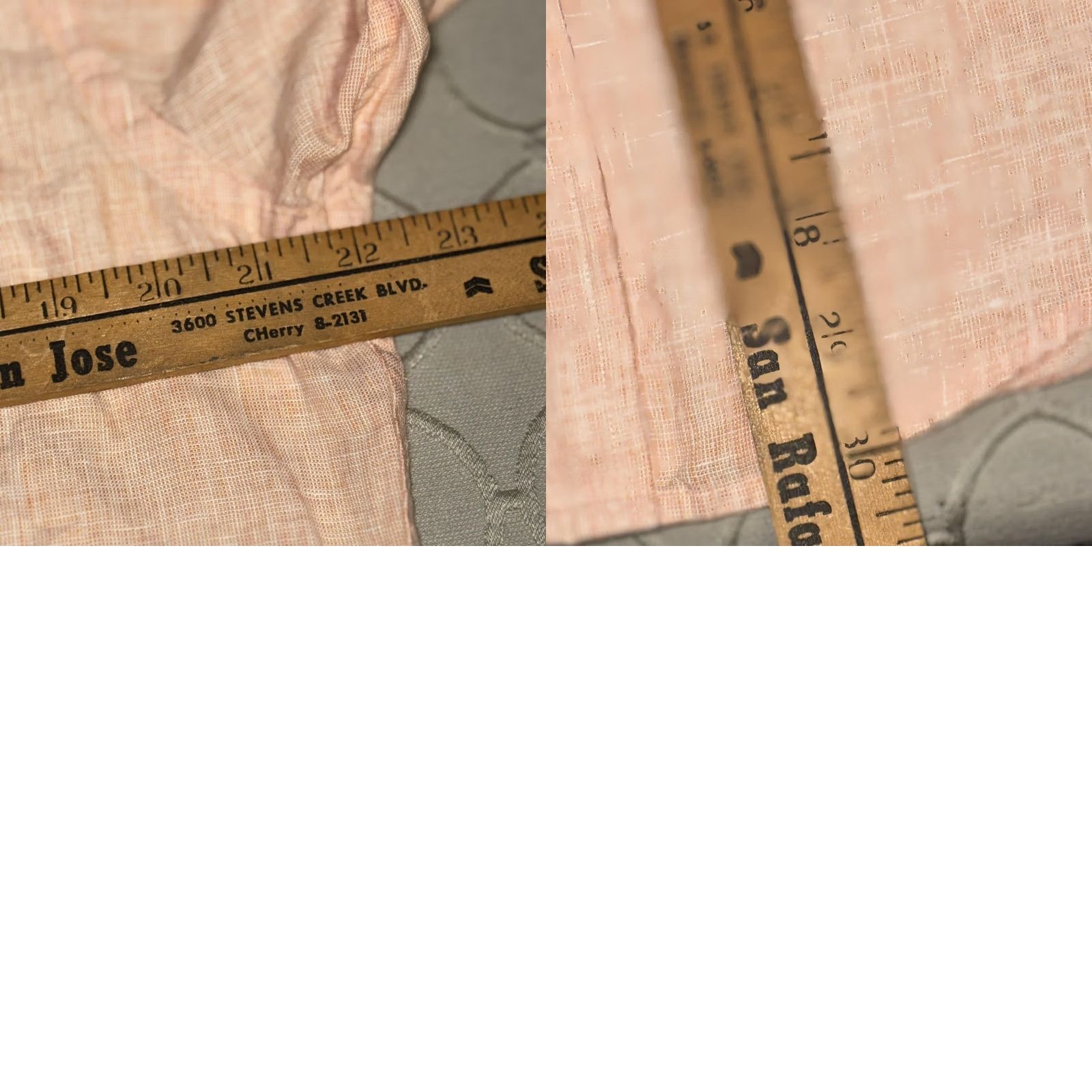Brooks Brothers Brooks Brothers Shirt Mens Large Peach Irish Linen Slim Fit Button-Down Casual Shirt Size US L / EU 52-54 / 3 - 8 Thumbnail