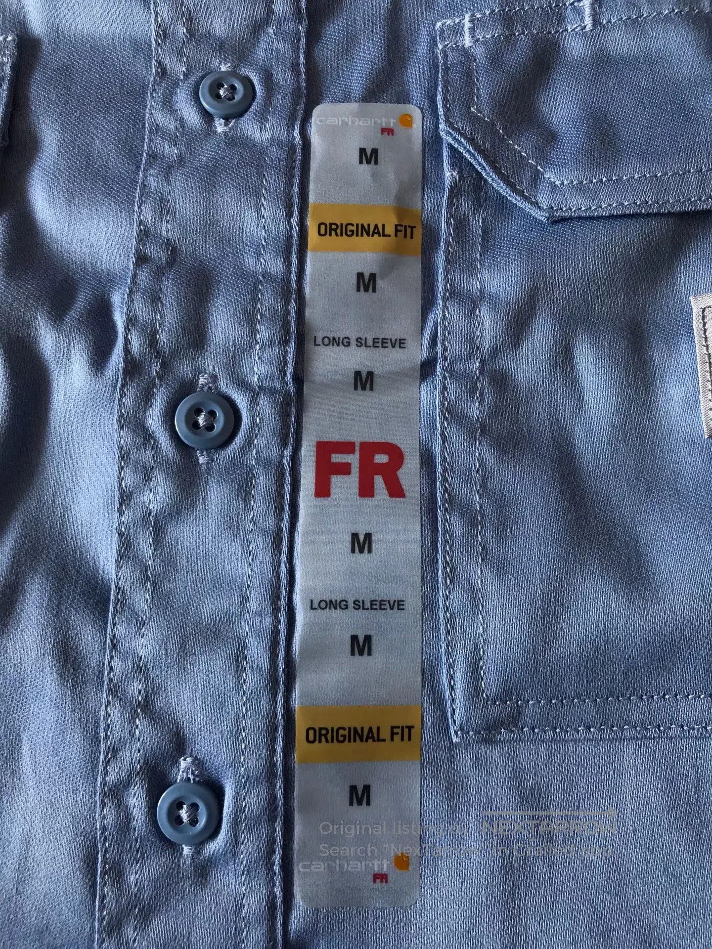Carhartt Carhartt FRS003 FR Flame Resistant Shirt. Size US M / EU 48-50 / 2 - 7 Thumbnail