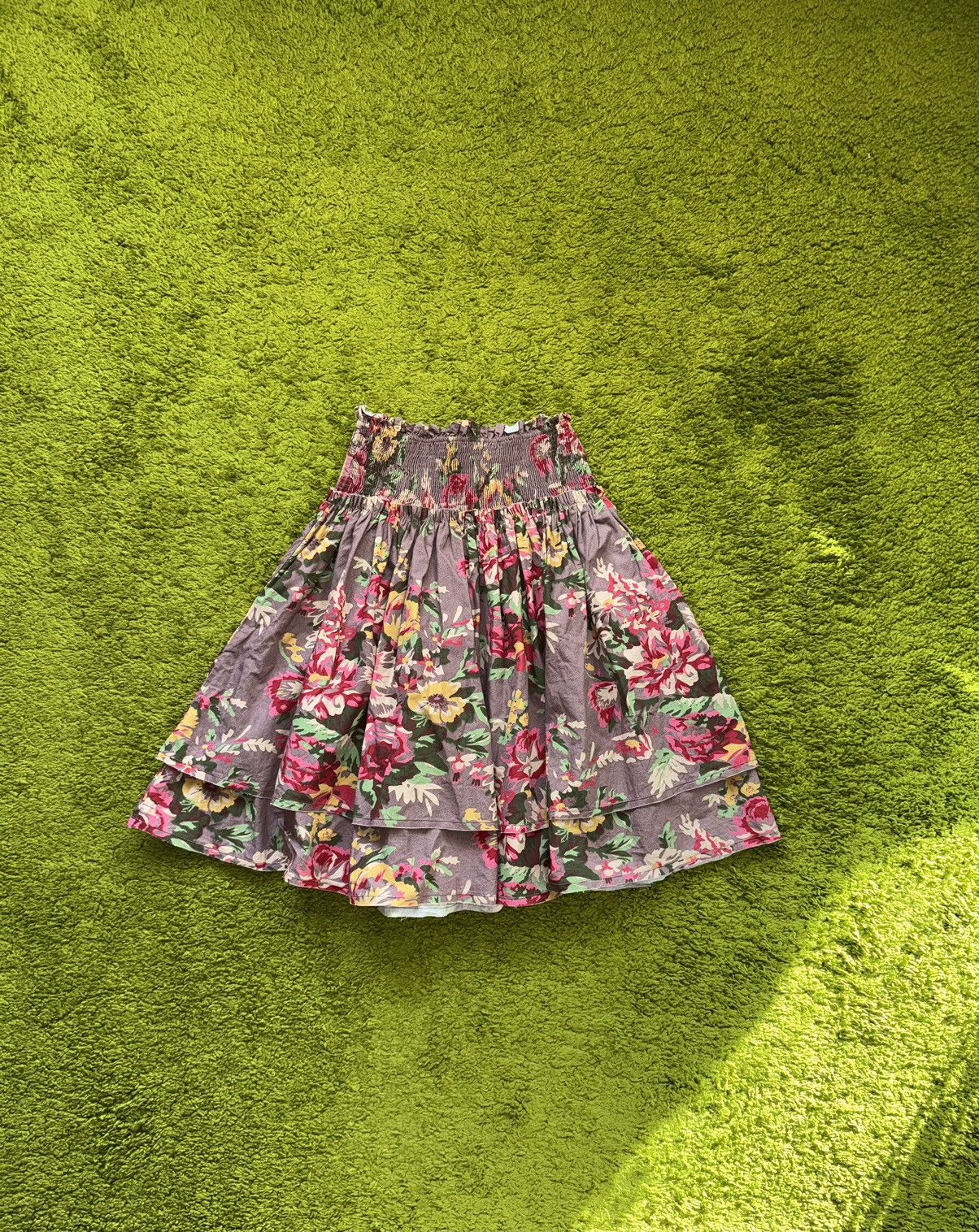 Hysteric Glamour Ewa I Walla S/S 2020 floral pattern poplin skirt Size 28" / US 6 / IT 42 - 1 Thumbnail