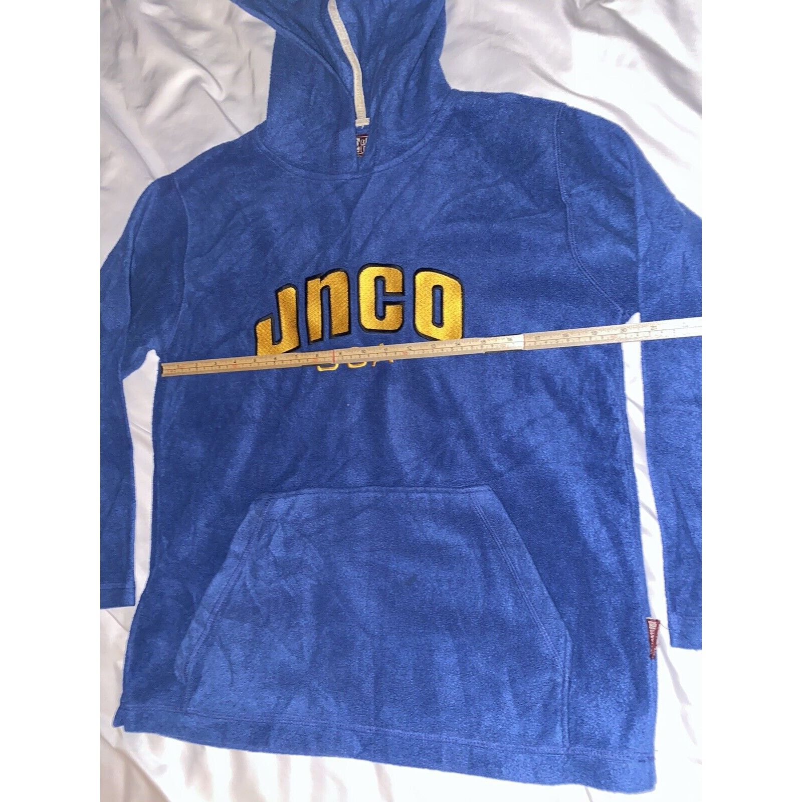 JNCO Vintage JNCO JEANS USA Pullover Hoodie Sweatshirt Blue 90s Size US L / EU 52-54 / 3 - 5 Thumbnail