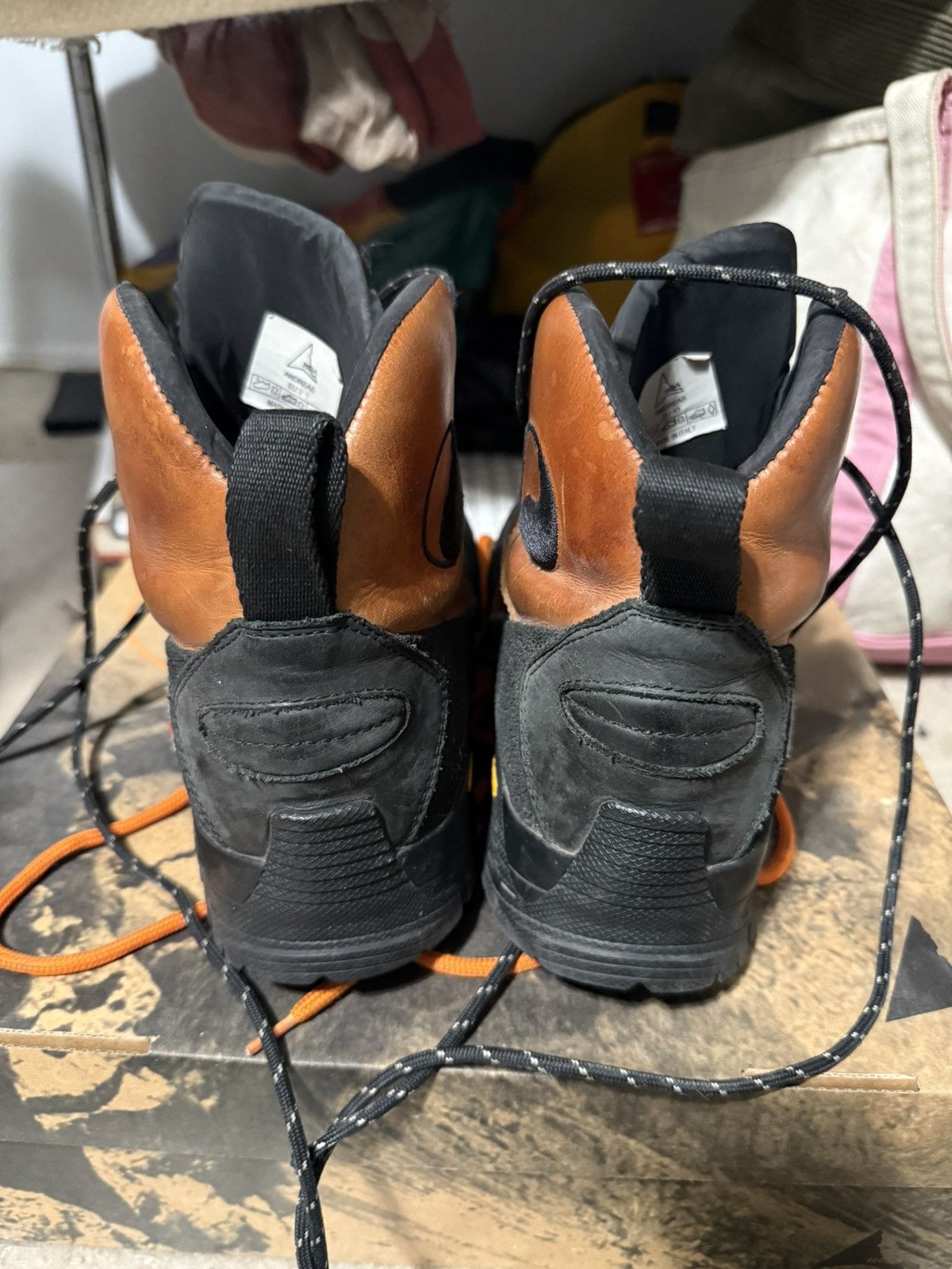 Our Legacy × ROA Roa x Our Legacy Work Shop Andreas Boot Brown Leather Hike Size US 10.5 / EU 43-44 - 6 Thumbnail