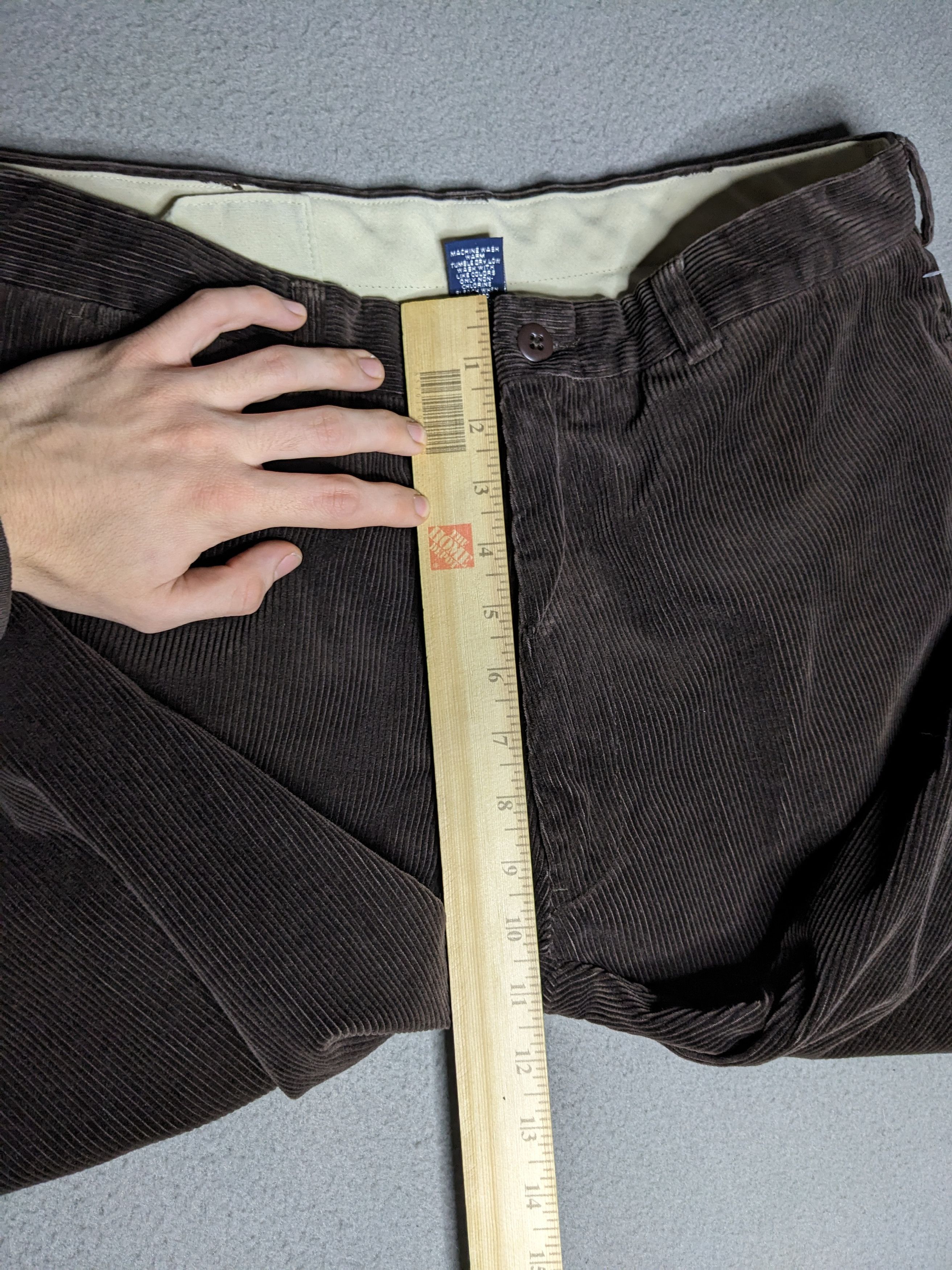 Ralph Lauren Sport VTG Ralph Lauren Sport Corduroy Pants 34x27 Straight Trouser Size US 34 / EU 50 - 15 Thumbnail