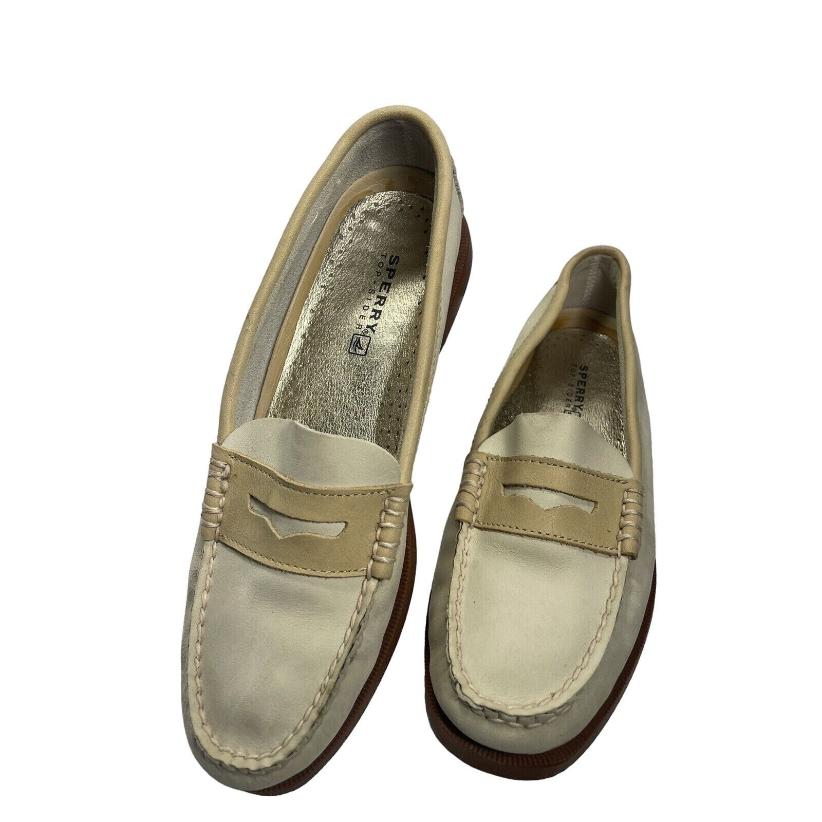 Sperry Sperry Top Sider Women's Driver Leather Penny Loafers Women’ Size US 7.5 / IT 37.5 - 1 Thumbnail