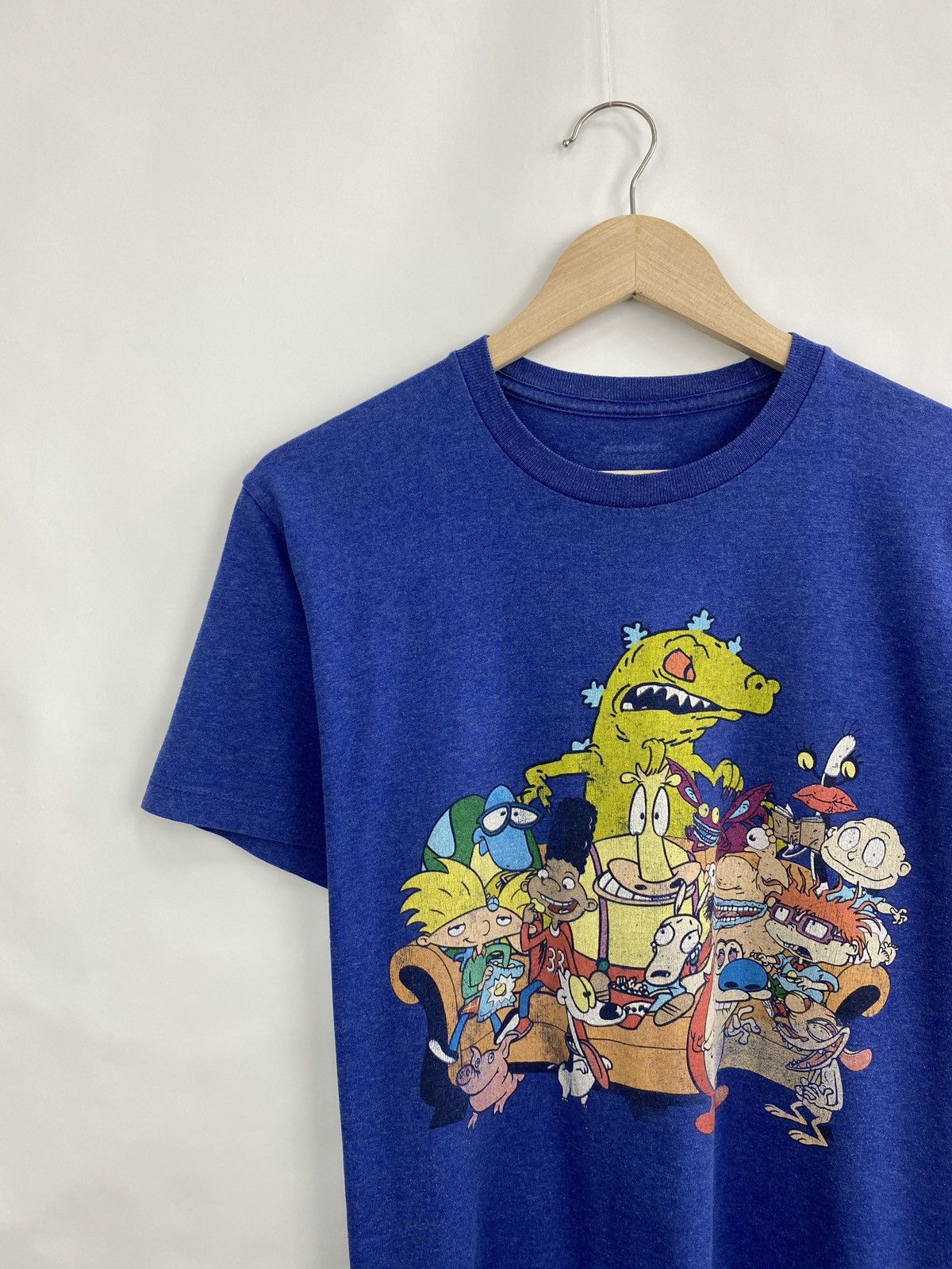 Nickelodeon 🇺🇸 Vintage Y2K Nickelodeon Cartoon Graphic T-Shirt Art Retro Size US M / EU 48-50 / 2 - 2 Thumbnail