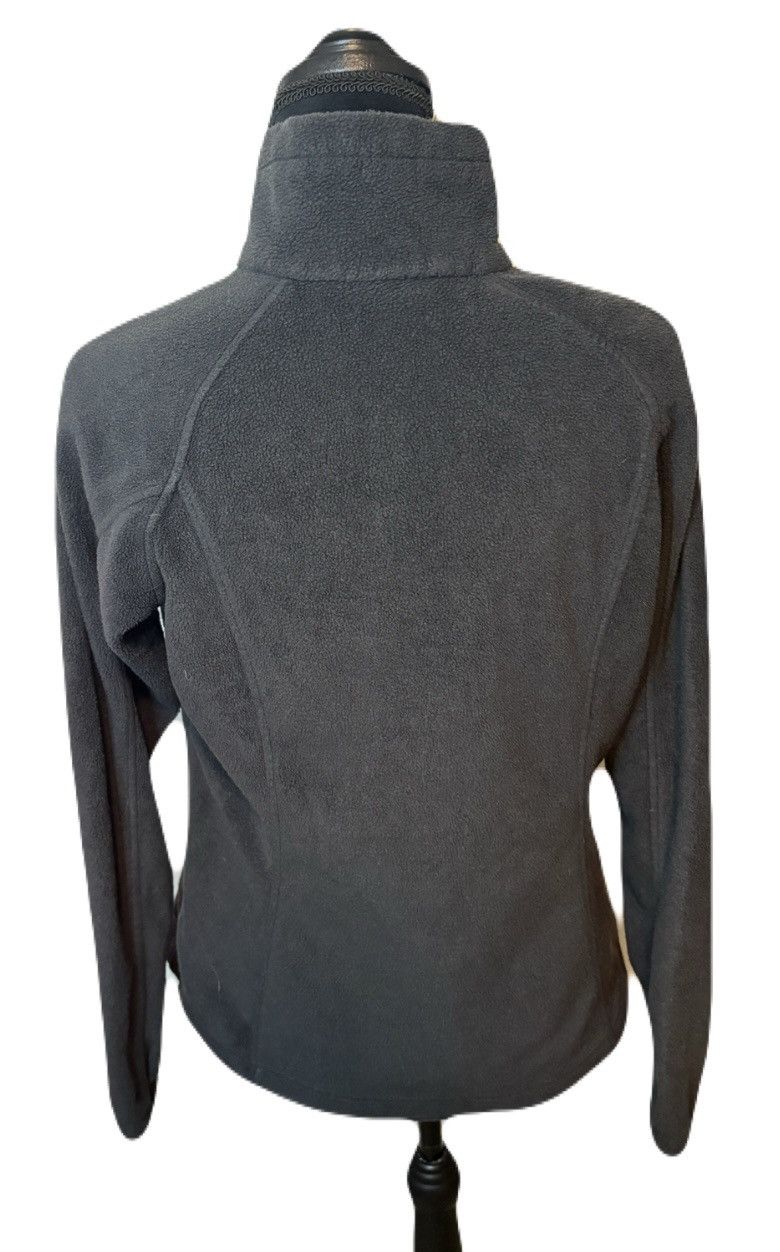 Columbia (Columbia) Gray Fleece Zip Up Jacket: Size Medium Size M / US 6-8 / IT 42-44 - 2 Thumbnail