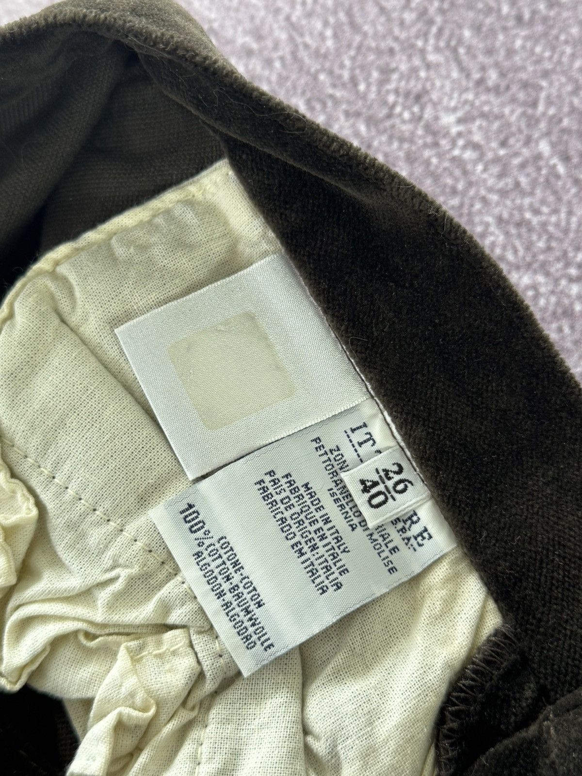 Versace Versace Early 90’s Corduroy Luxury Y2K Cowgirl Pants Size 26" / US 2 / IT 38 - 10 Thumbnail