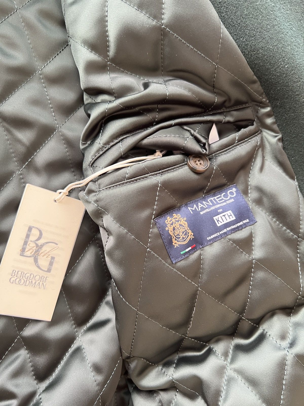 Bergdorf Goodman × Kith Kith Bergdorf Goodman Wool Coaches Jacket Size US M / EU 48-50 / 2 - 8 Thumbnail