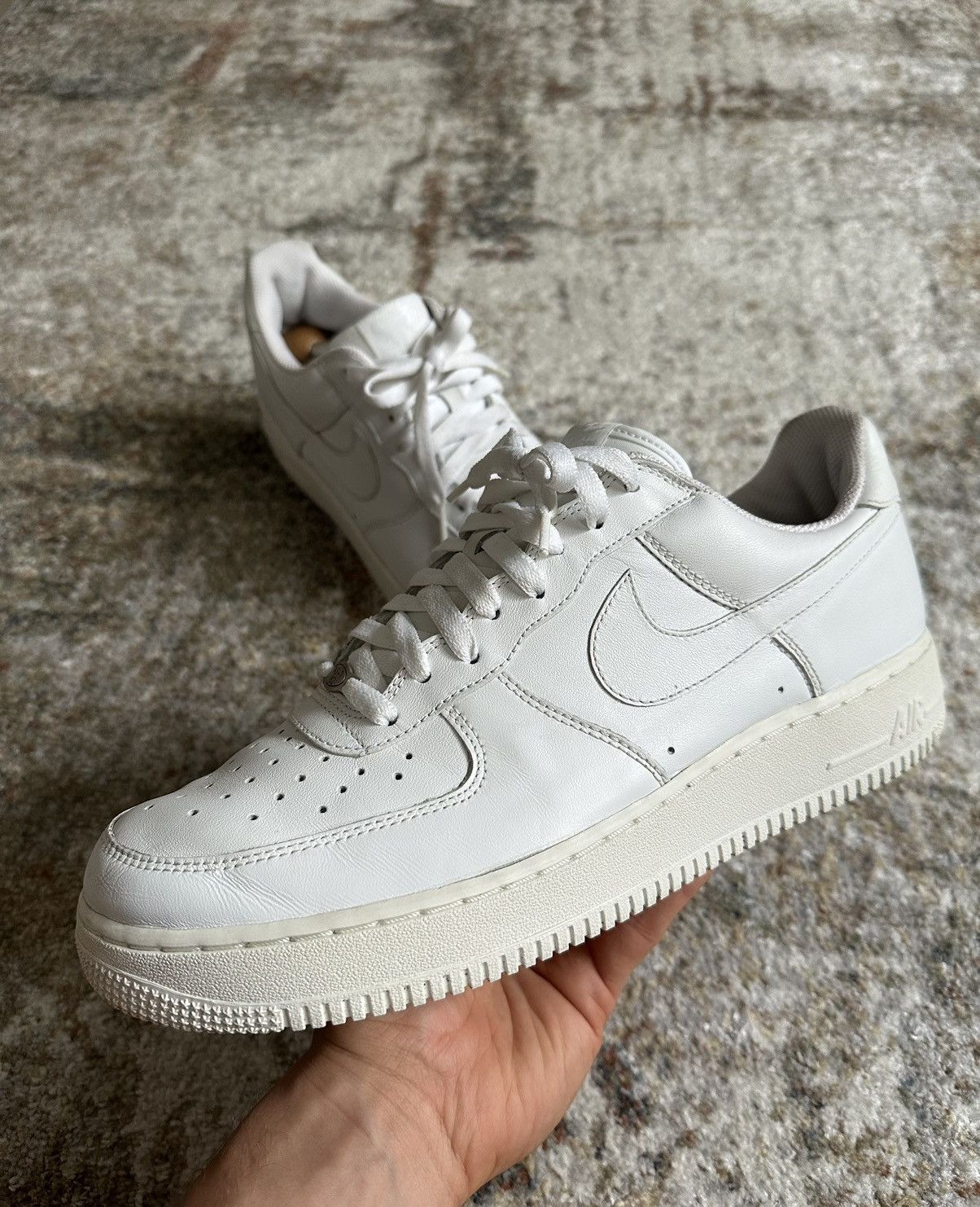 Nike × Vintage ? Rare Nike Air Force 2005 AF-1 82 00s Y2K Leather 